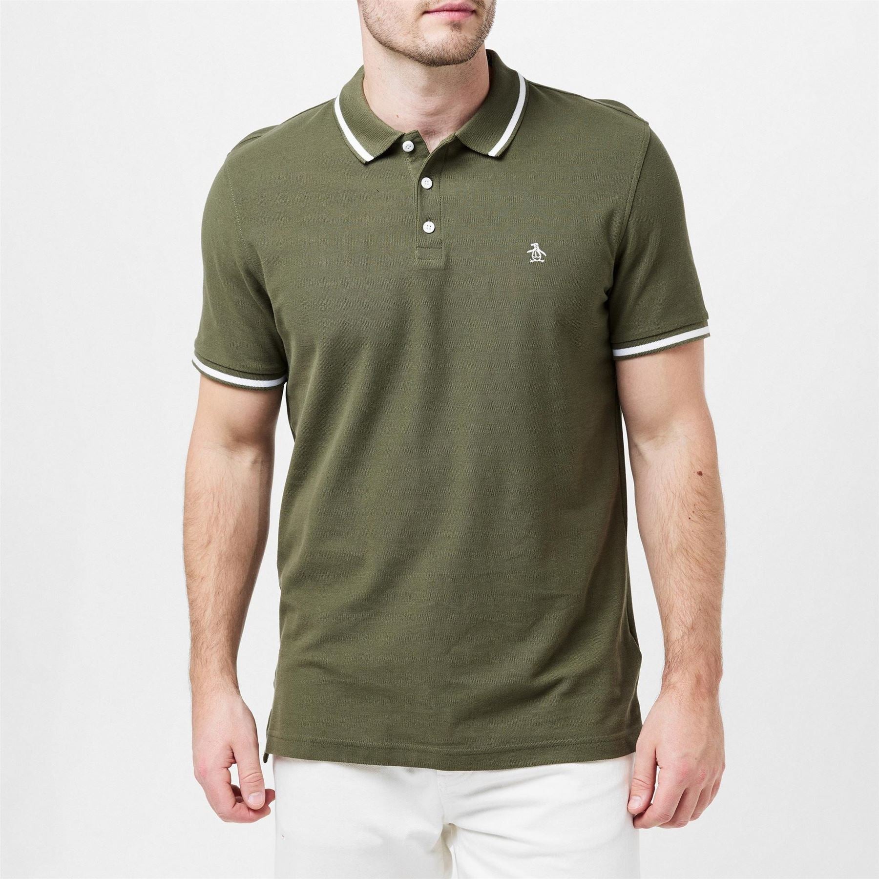 Original Penguin Contrast Tipped Polo Regular Fit Shirt