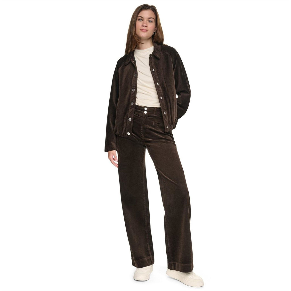 DKNY Corduroy Bubble Jacket