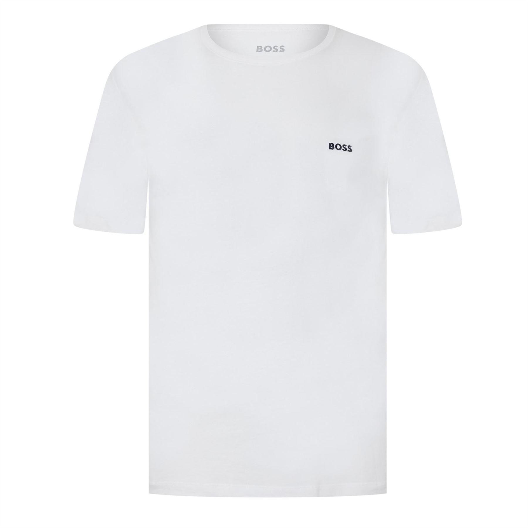 Boss BOSS Bodywear 3 Pack Premium Cotton T Shirts   Crew Neck