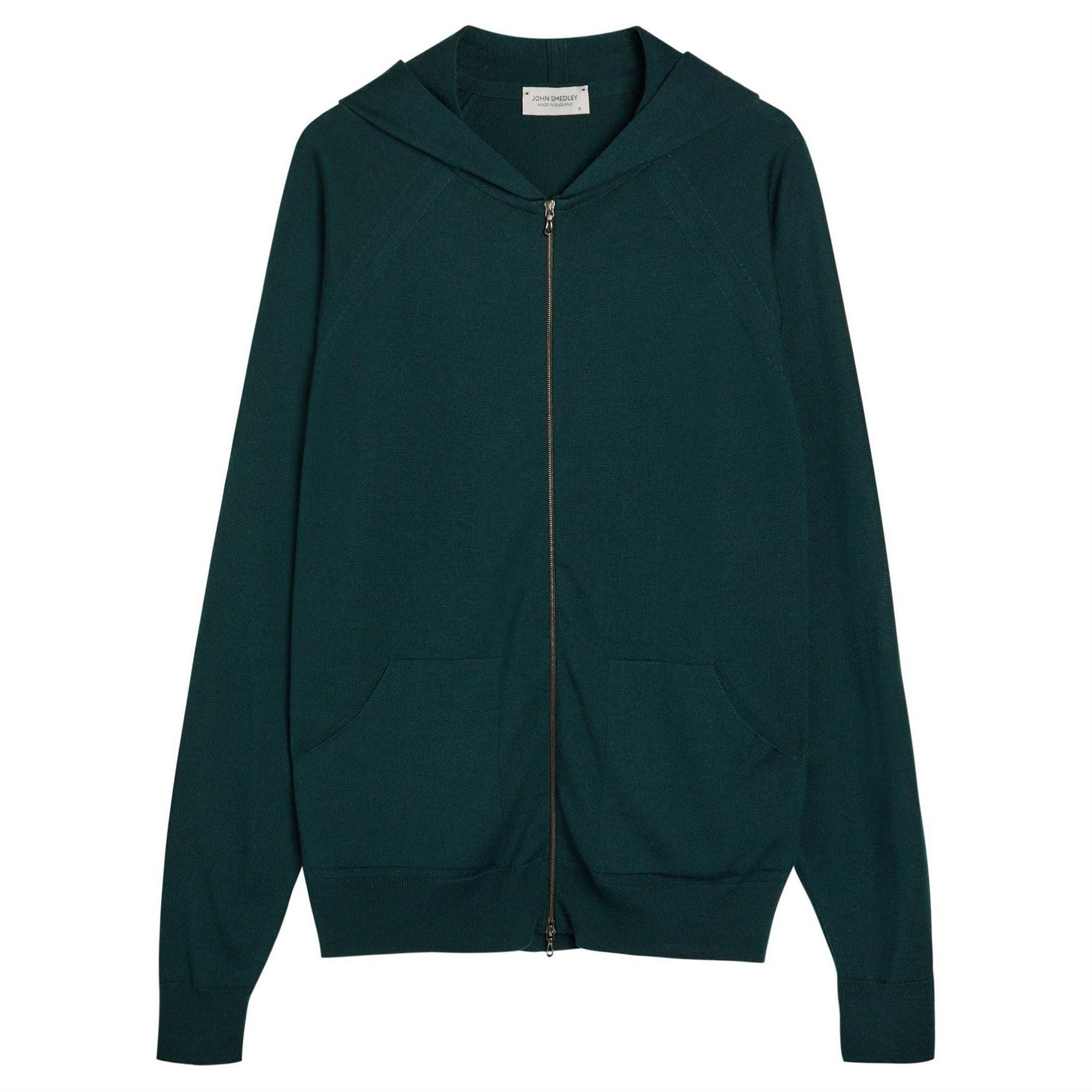 John Smedley Knit Hoody Carty
