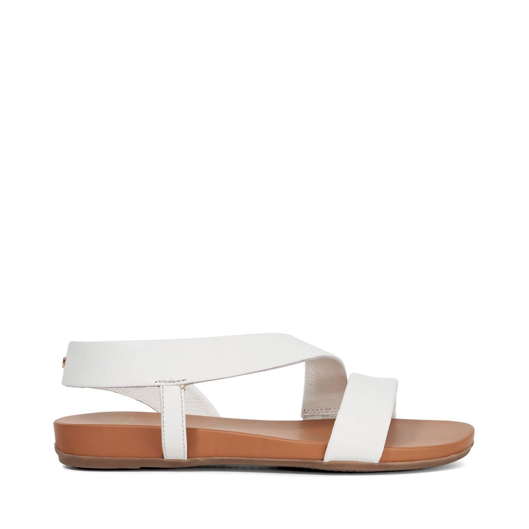 Dune London Open Toe Flatform Slide Sandals