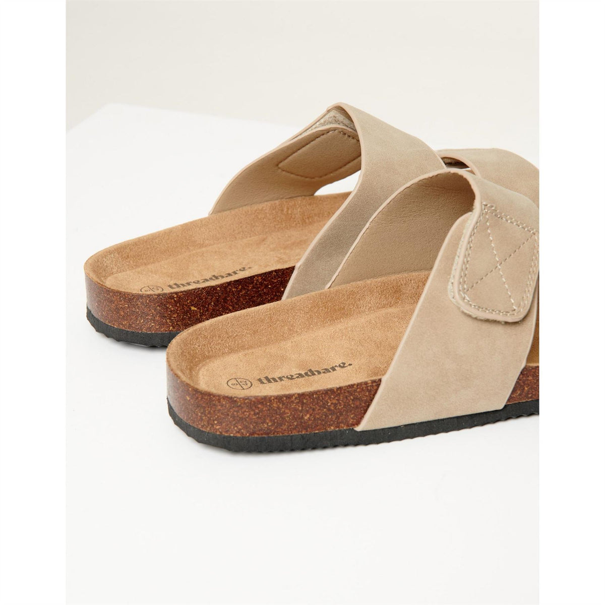 Threadbare Artemis Open Toe Slide Sandals