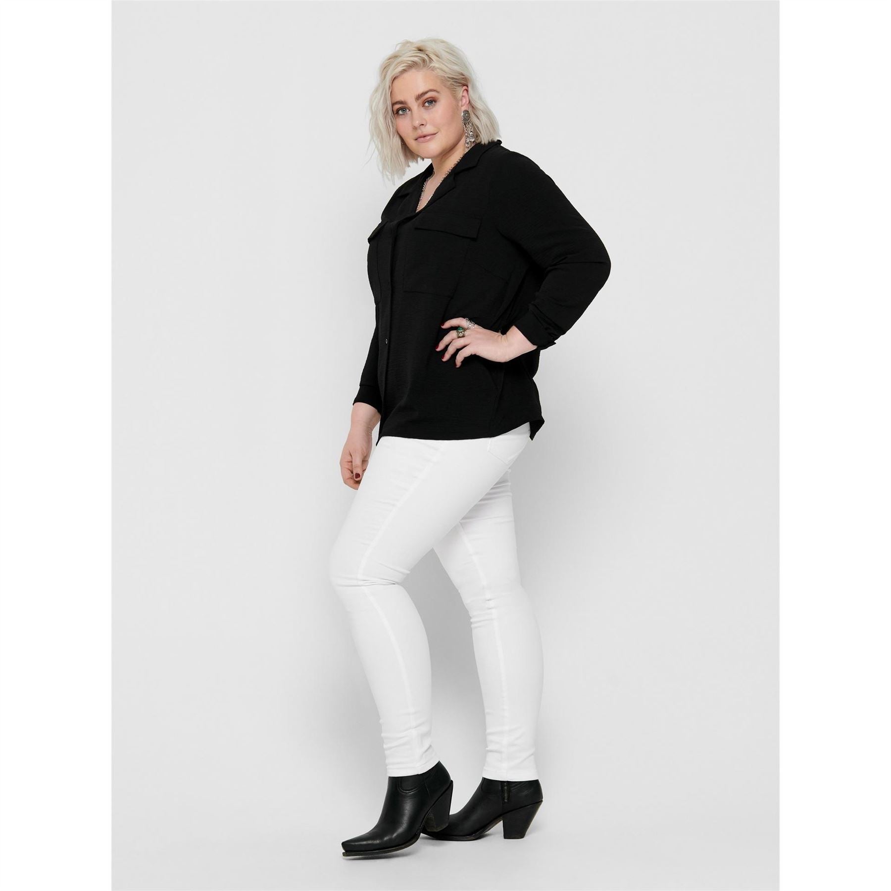 Only Solid Patterned Skinny Fit Jeggings