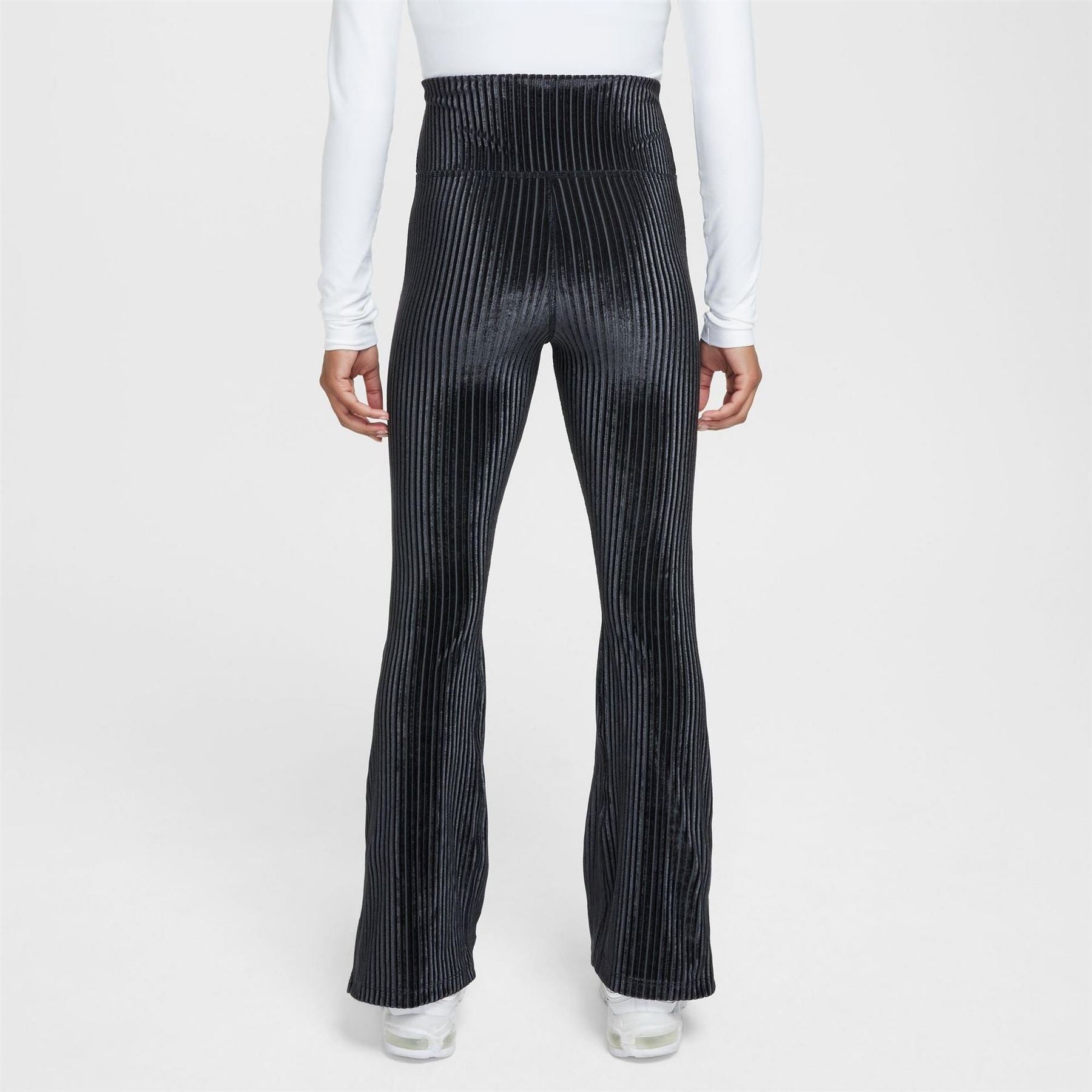 Nike High Rise Ribbed Flares Leggings