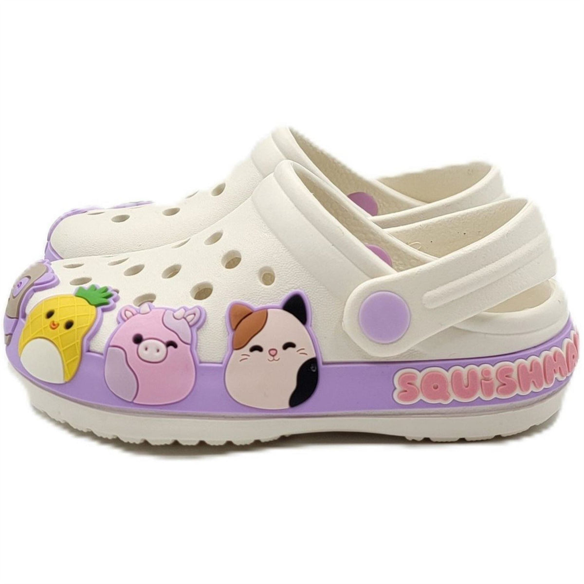 Character Cartoon Print Closed-Toe Clogs