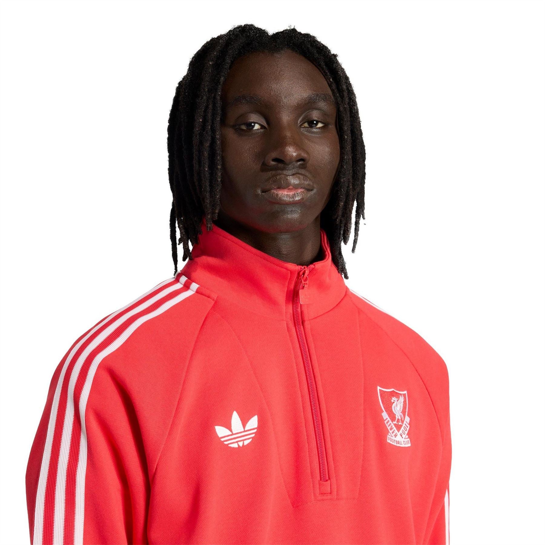 adidas Liverpool Originals Half Zip Jumper