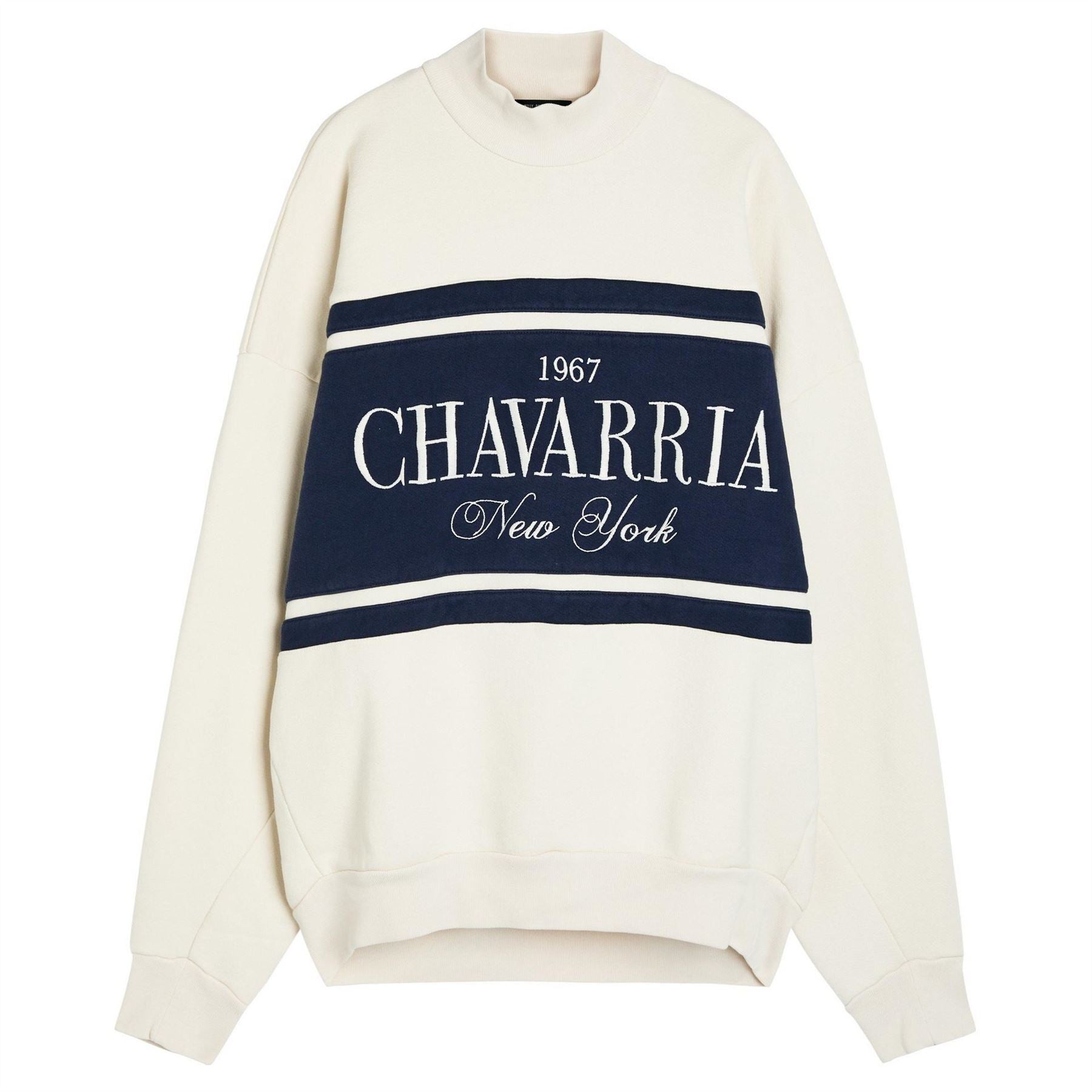 Willy Chavarria Striped Gilroy Crewnec