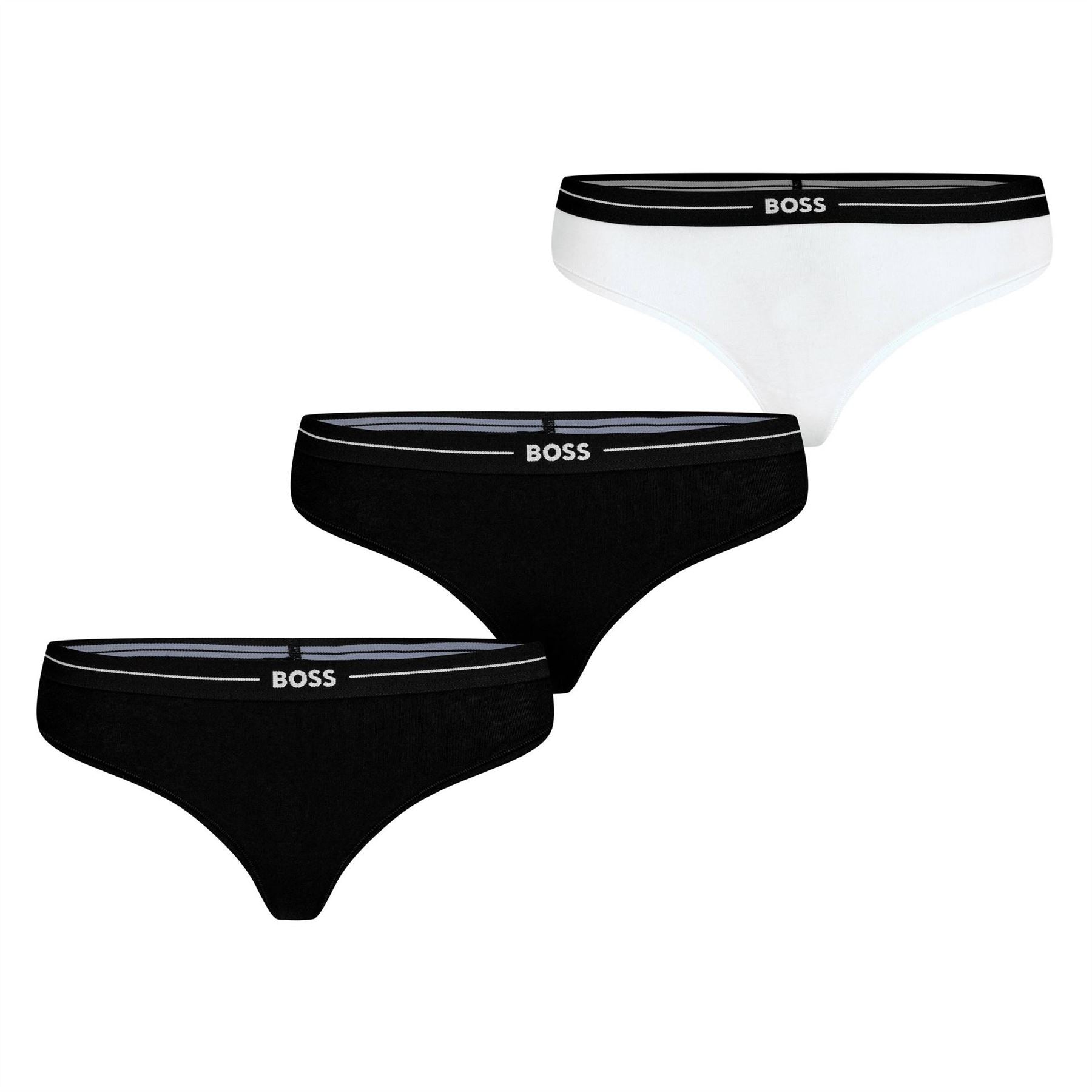 Boss Logo Embellish Thong