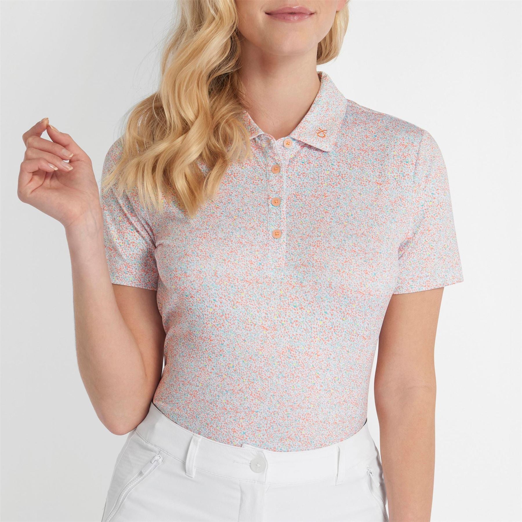 Calvin Klein Golf Regular Fit Short Sleeve Polo Shirt