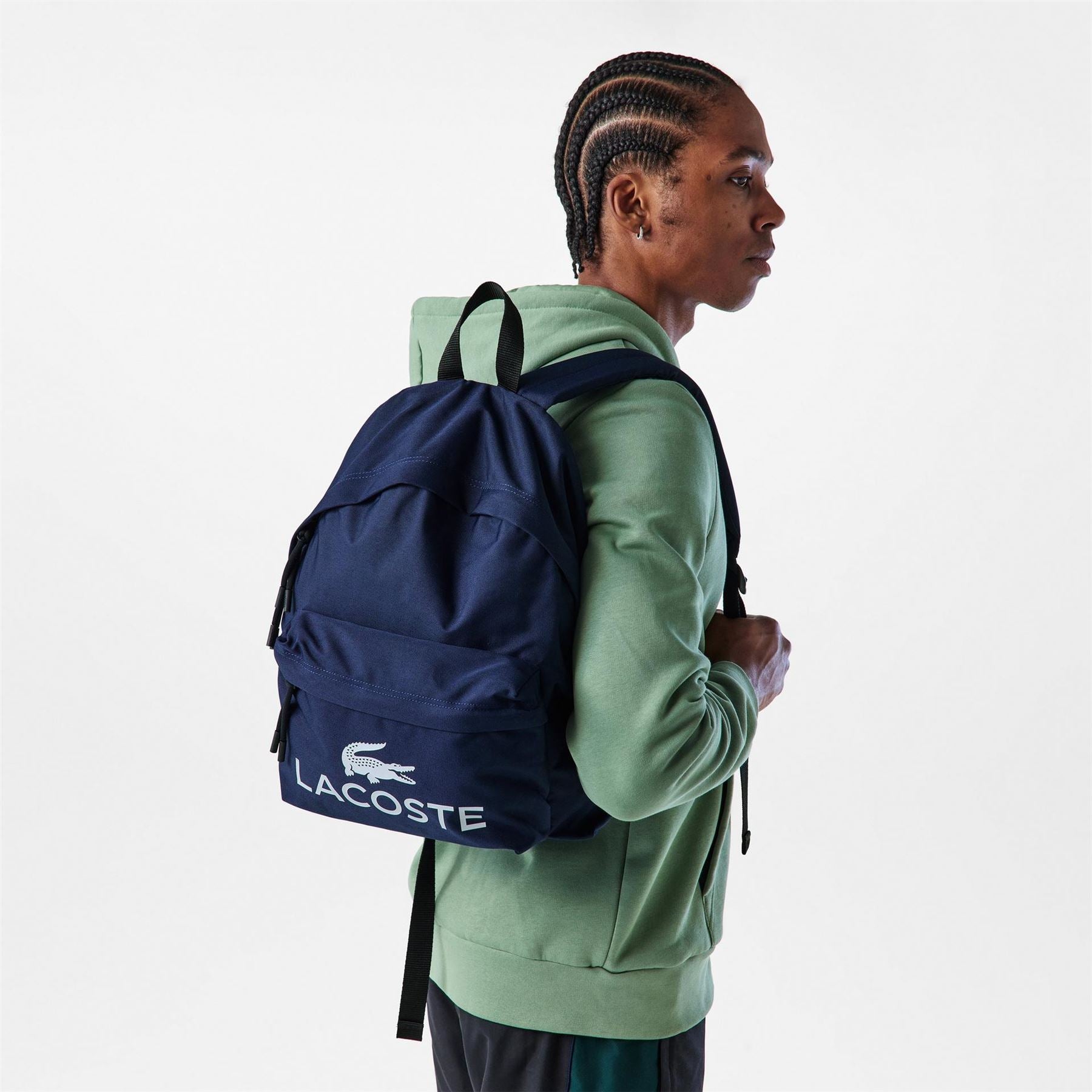 Lacoste Sport Backpack with Crocodile Print