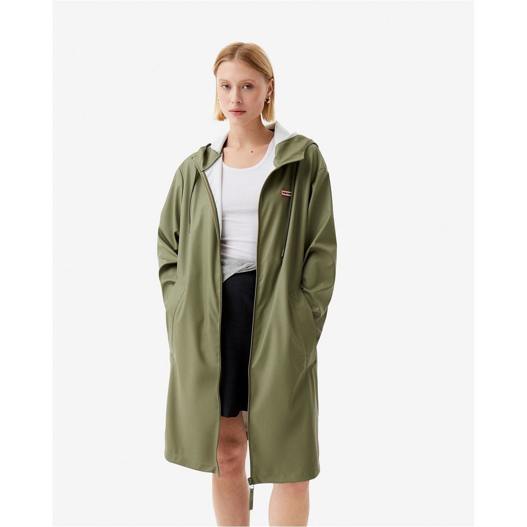 Hunter Andrea Waterproof Lightweight Rain Anorak