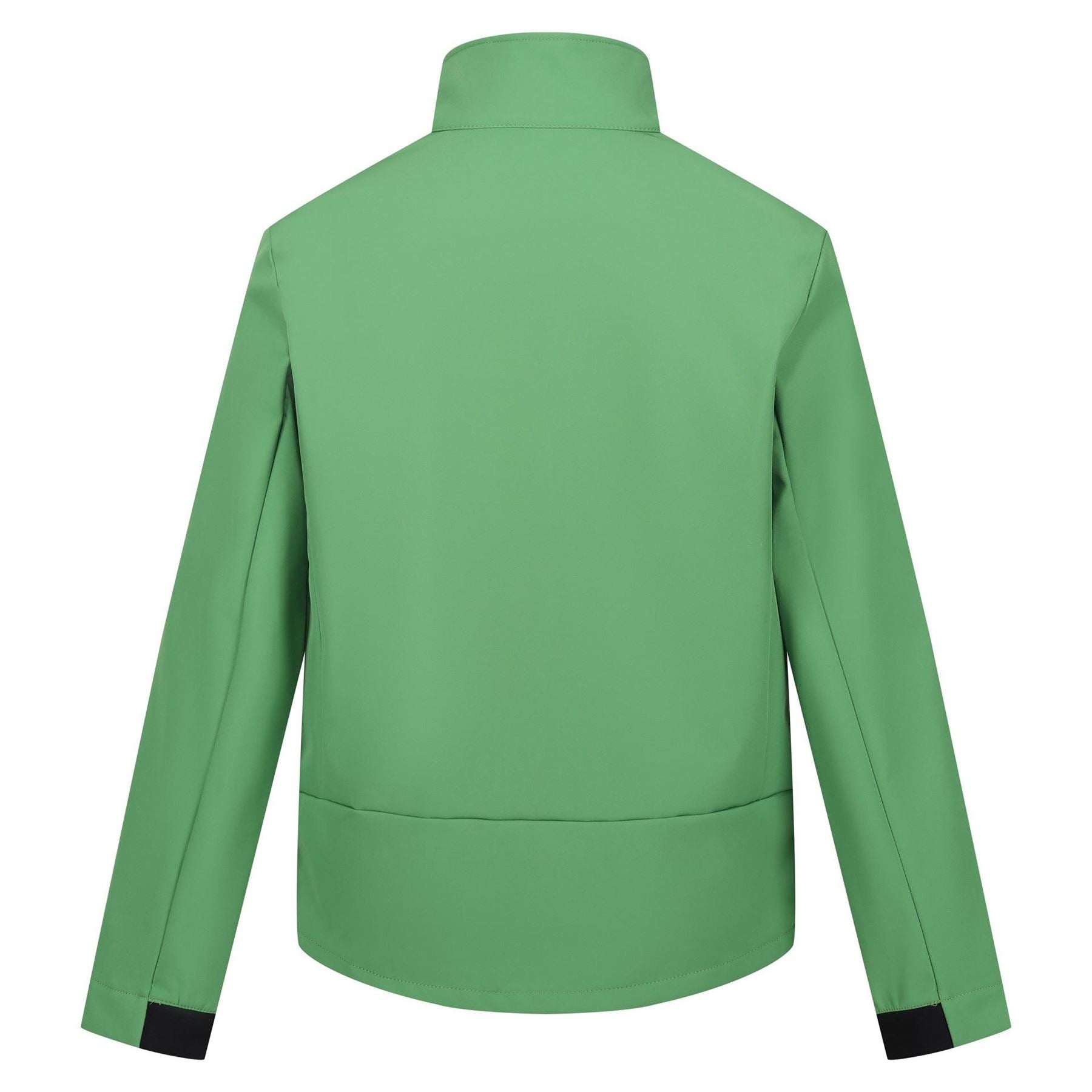 Regatta Dendrick Solid Patterned Softshell Jacket with Ribbed Cuff