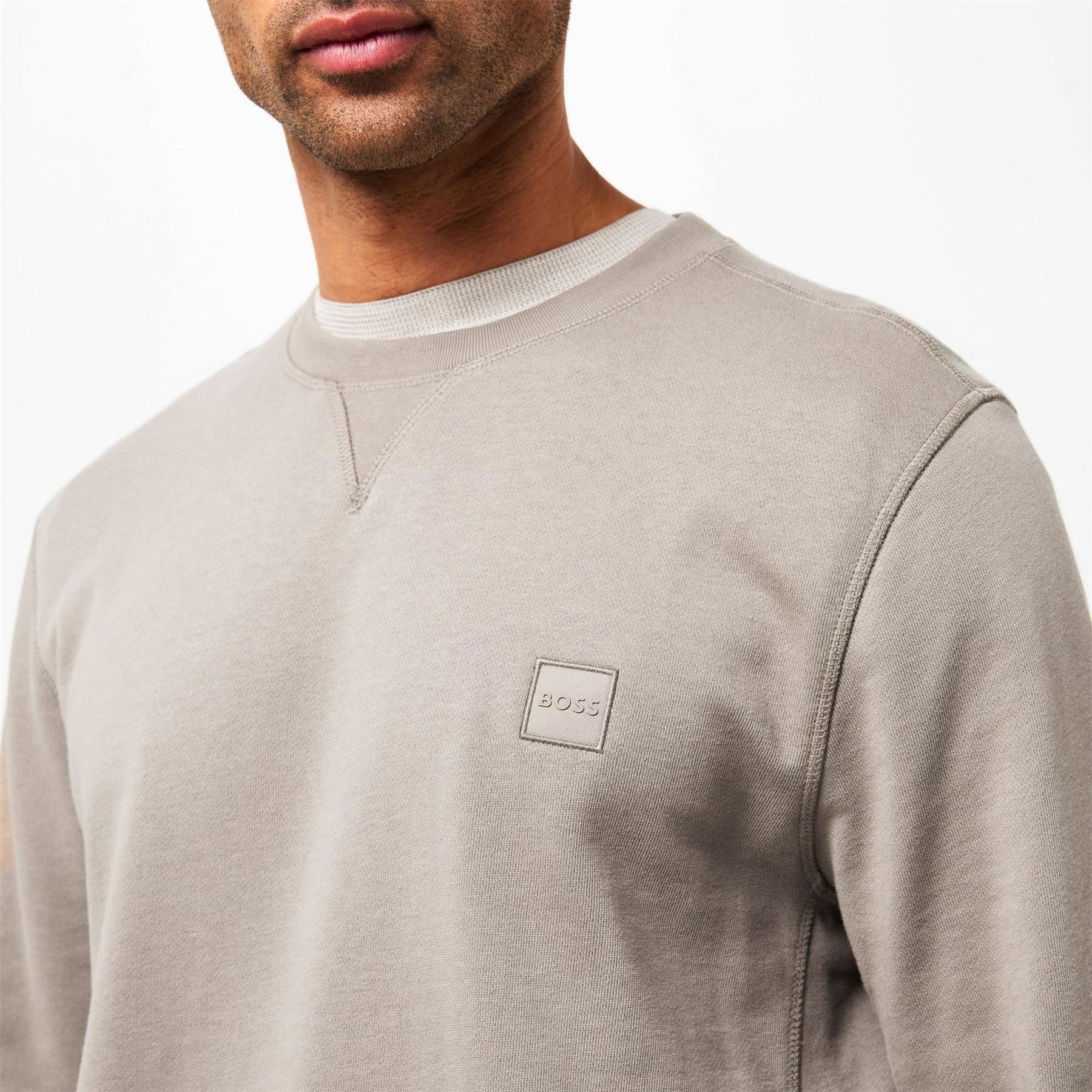 Boss Orange Long Sleeve Premium Cotton Sweatshirt (westart Crew Neck)