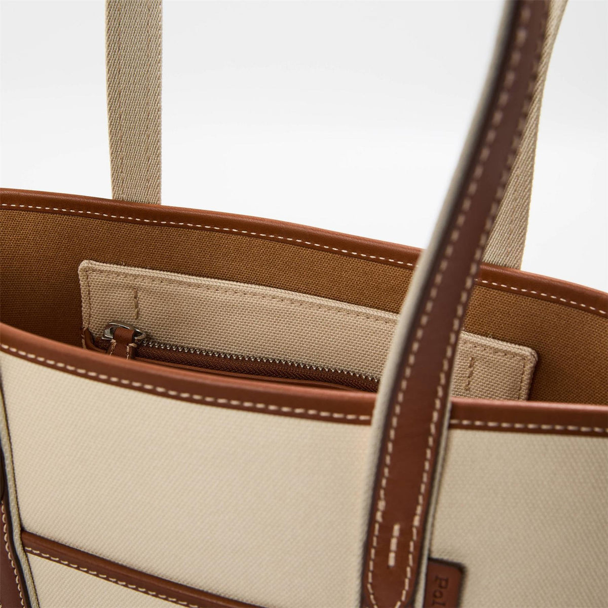 Polo Ralph Lauren Embroidered Rectangle Shape Tote