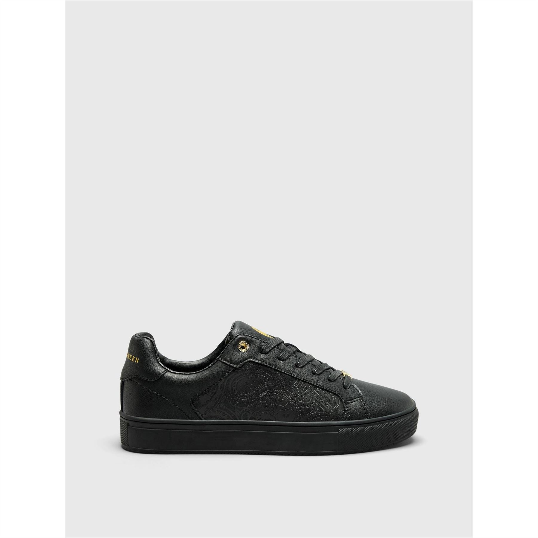 Pretty Green Cali Paisley Low Top Trainers
