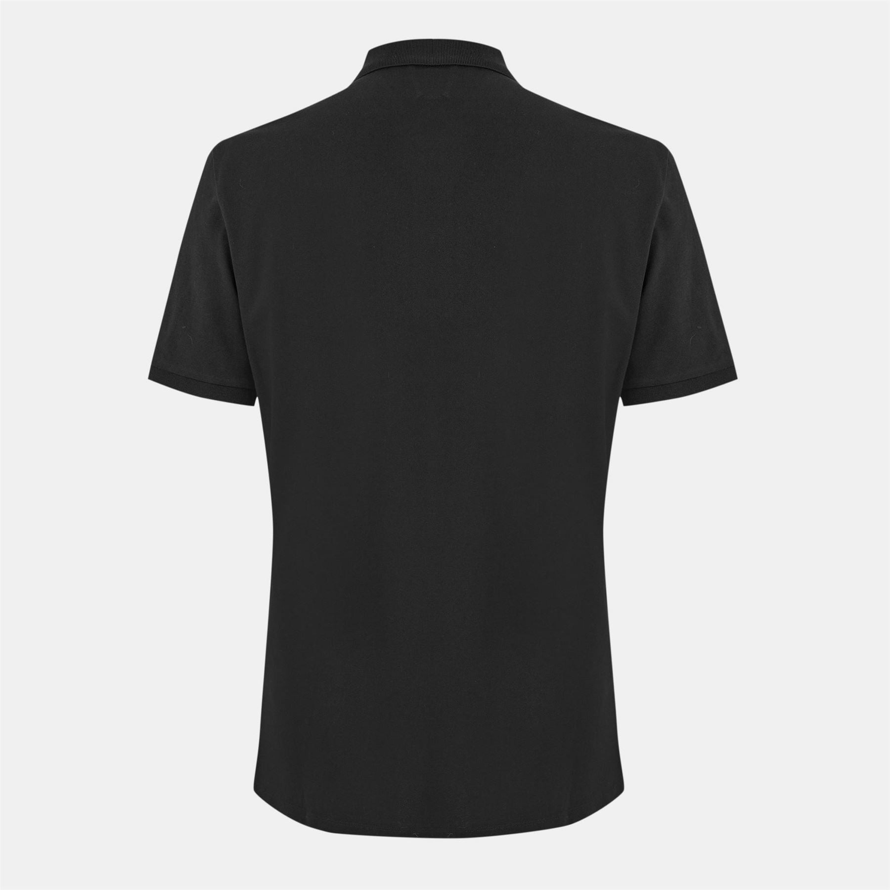CP Company Logo Print Collared Neck Short Sleeve Polo Shirt