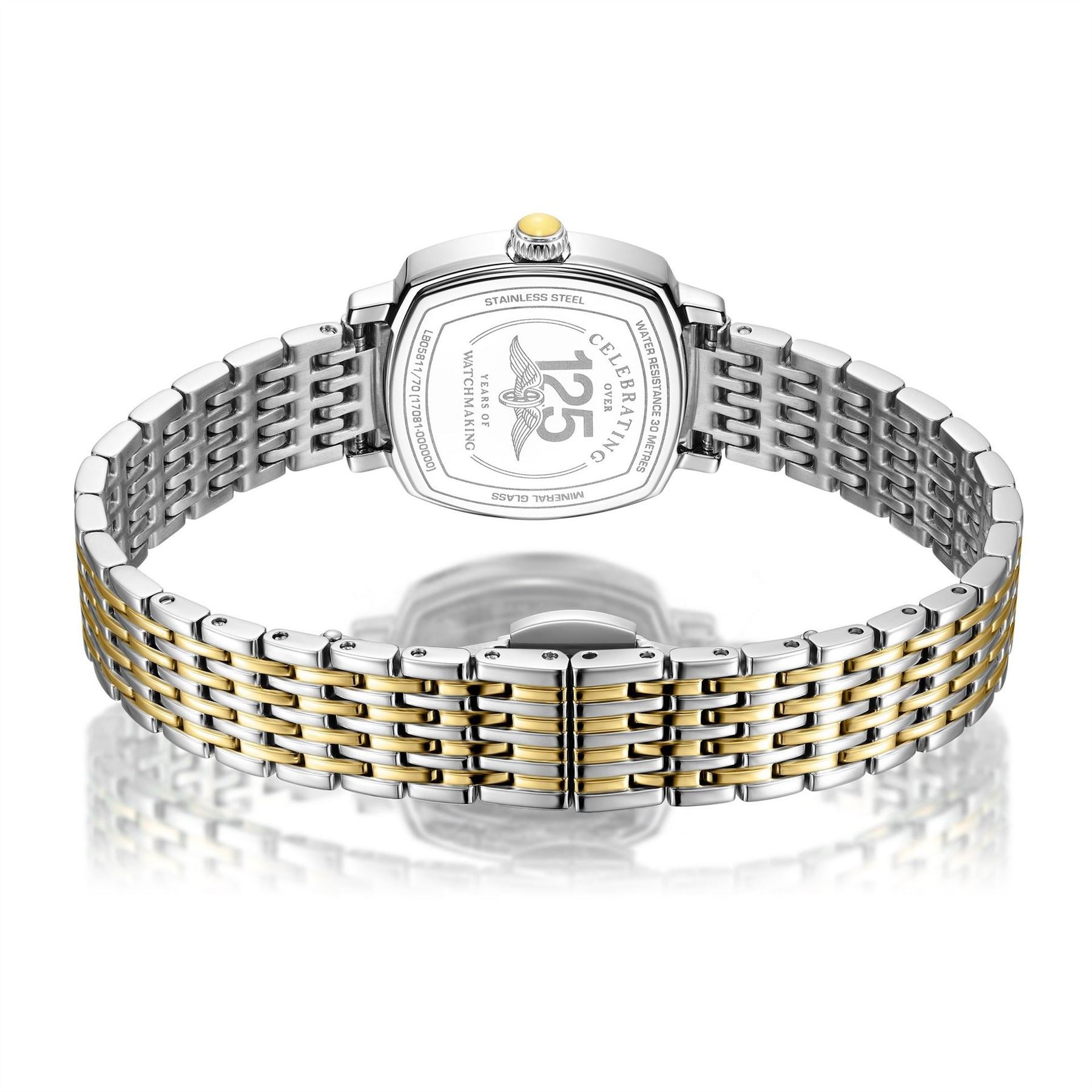 Rotary Traditional Yellow Gold Bracelet Analogue Watch