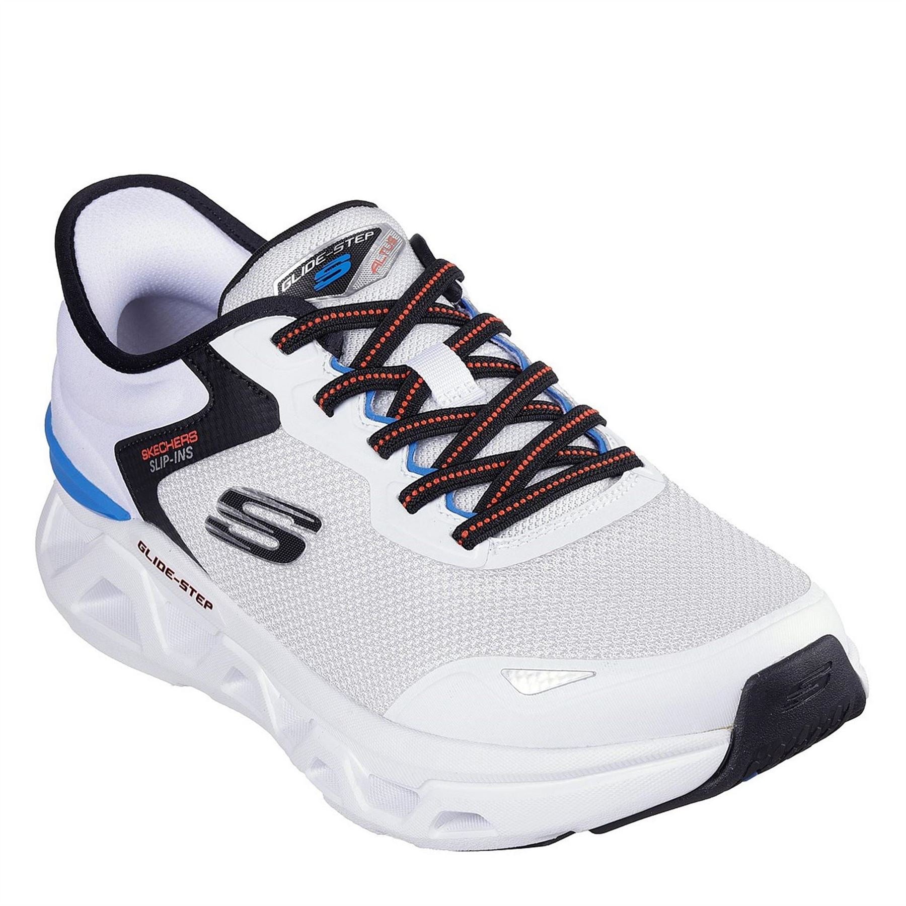 Skechers Mens Ins Mesh Lace Up Sneaker W Ai Slip On Trainers