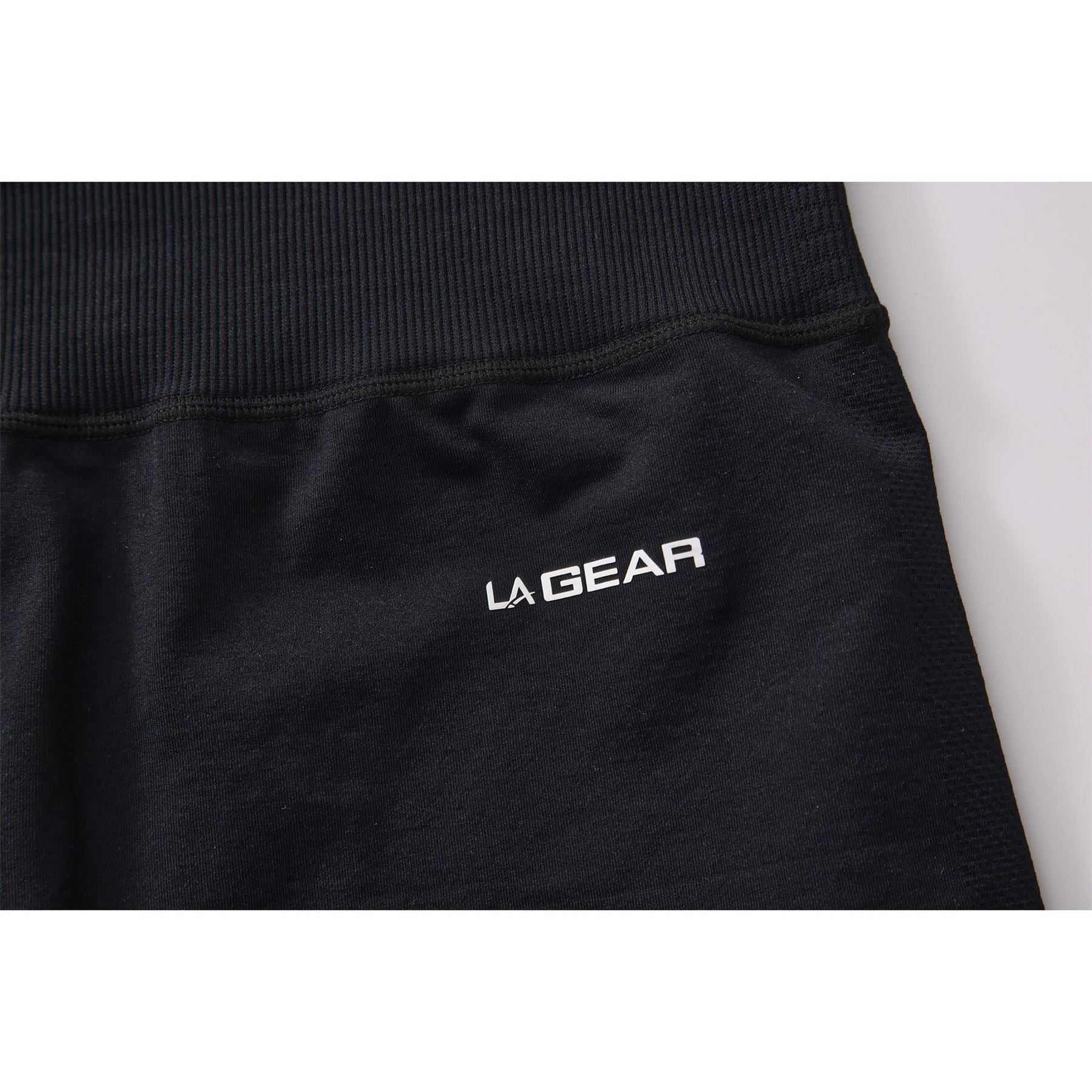 LA Gear Womens Seamless Zip Shorts
