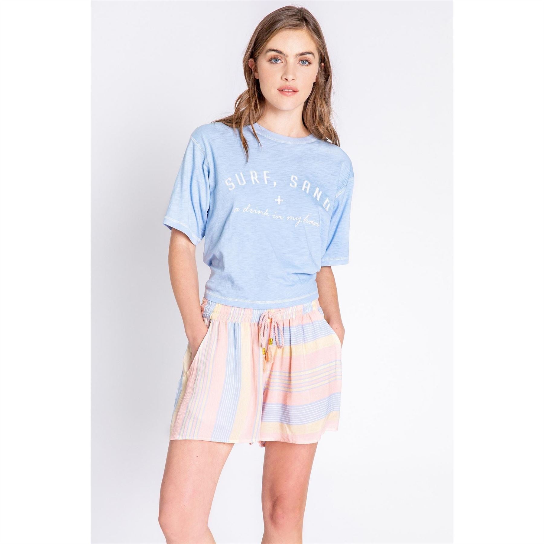 PJ Salvage Fleece Jogger Shorts