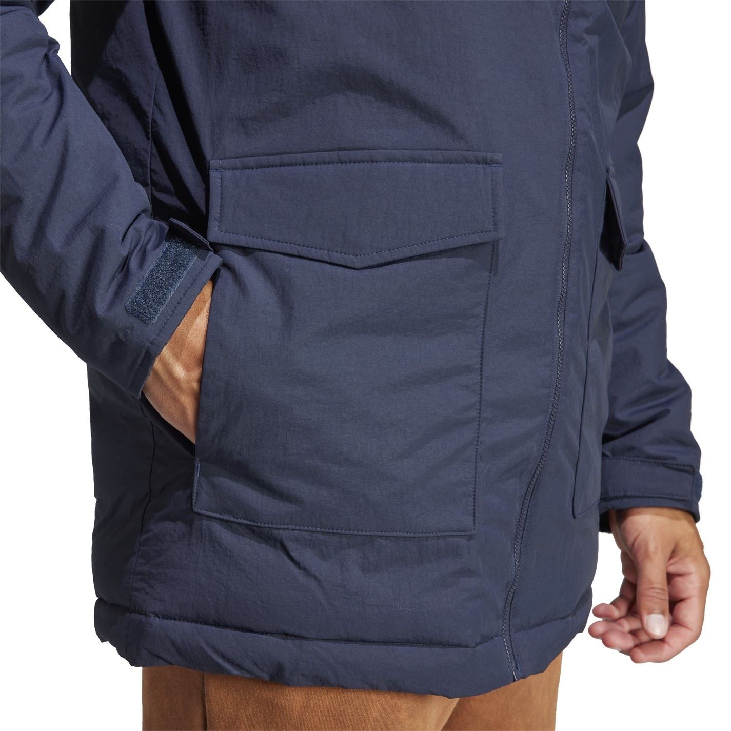 adidas Mens Ho Fur Pa Parka