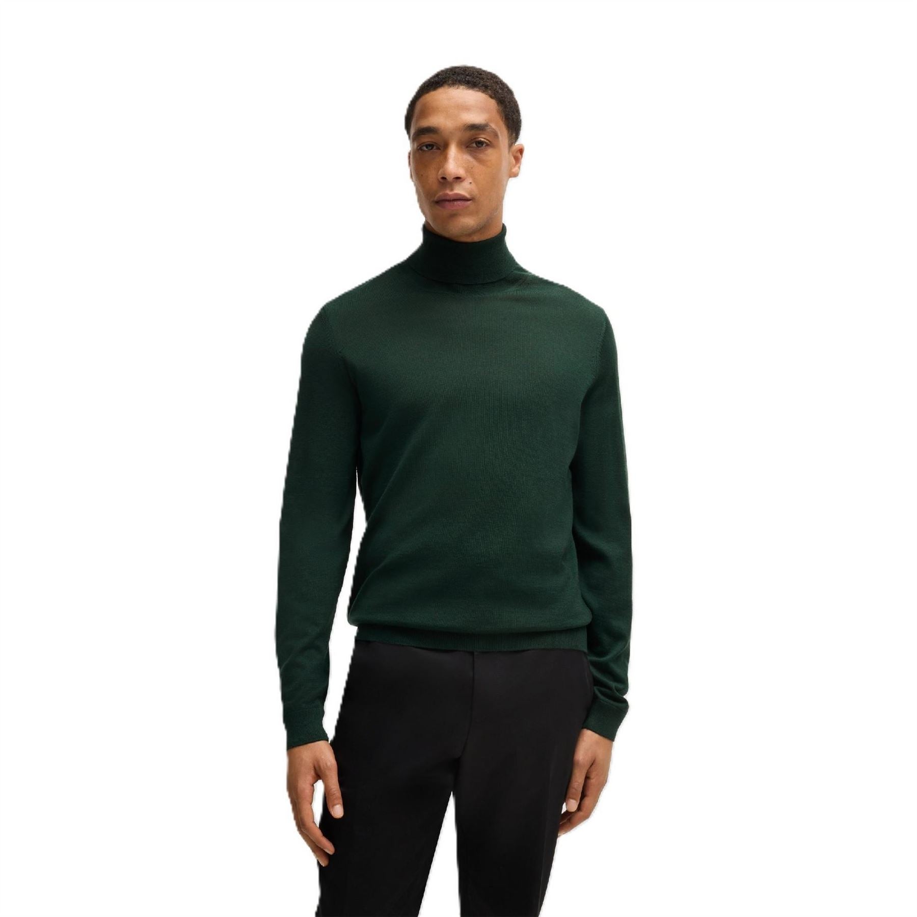 Boss Turtle Neck Long Sleeve Regular Fit Sweater