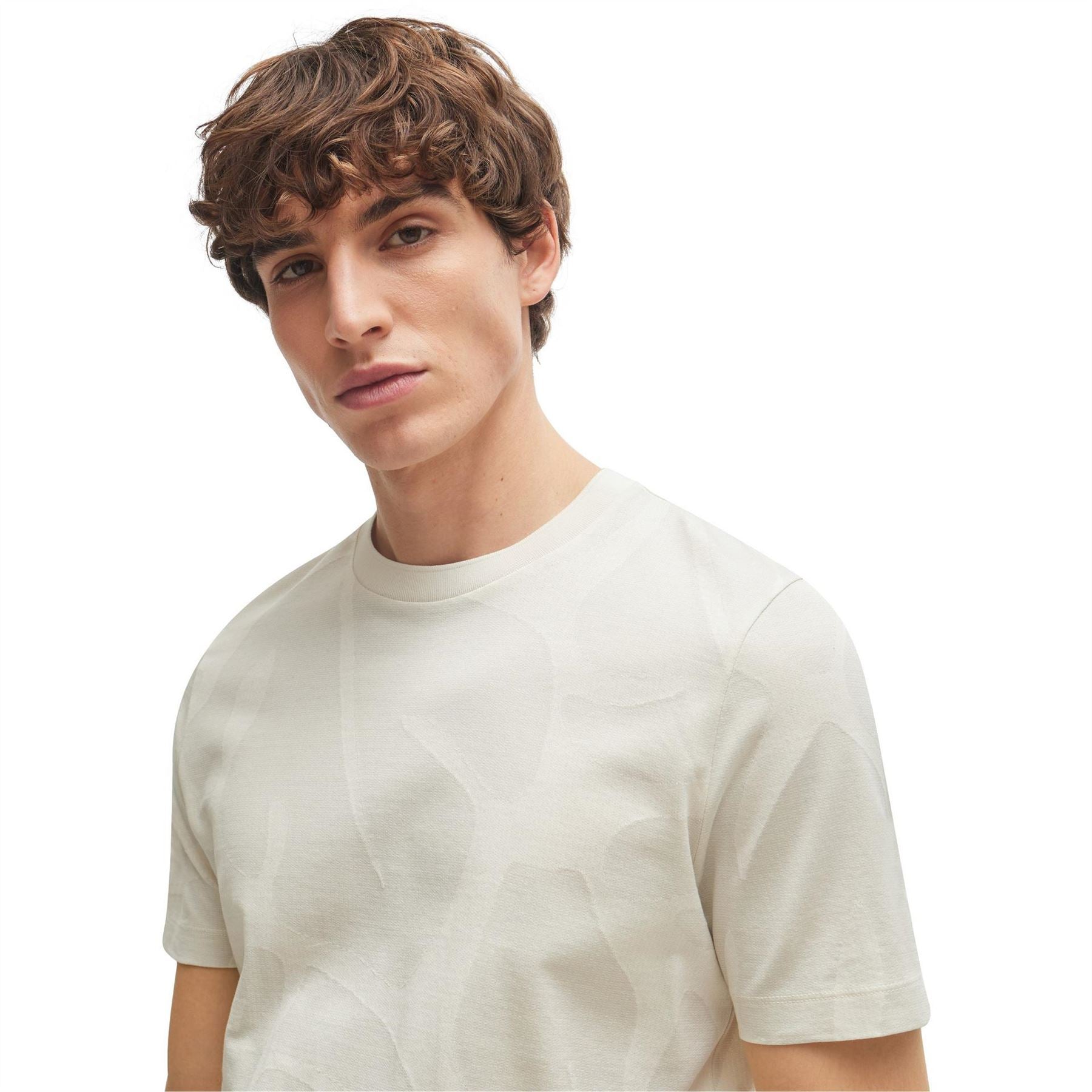 Boss Crew Neck Short Sleeve Regular Fit T-Shirt