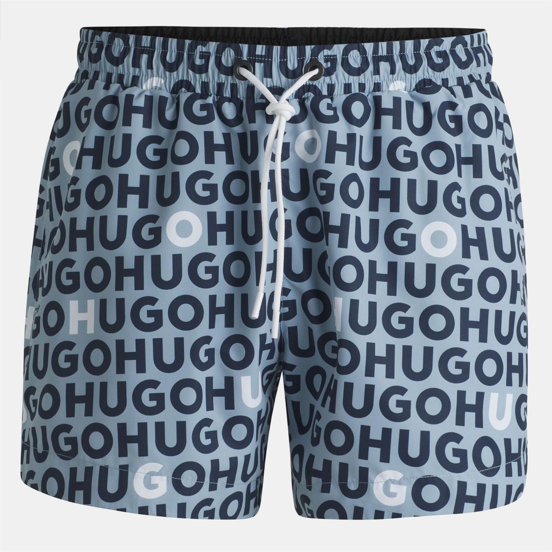 Hugo Regular Fit Swim Short with Lettering