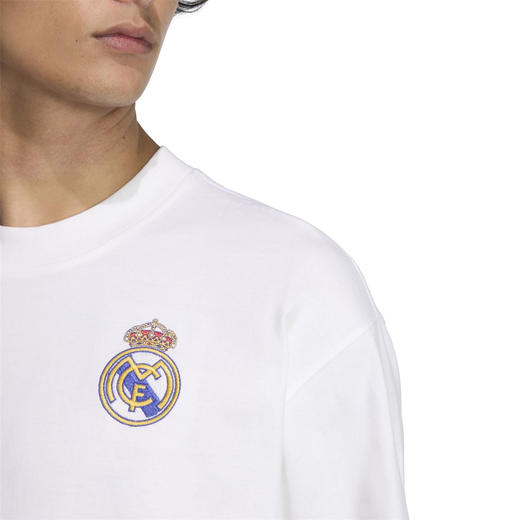 adidas Mens Real Madrid Originals Lfstlr T-Shirt 25 26