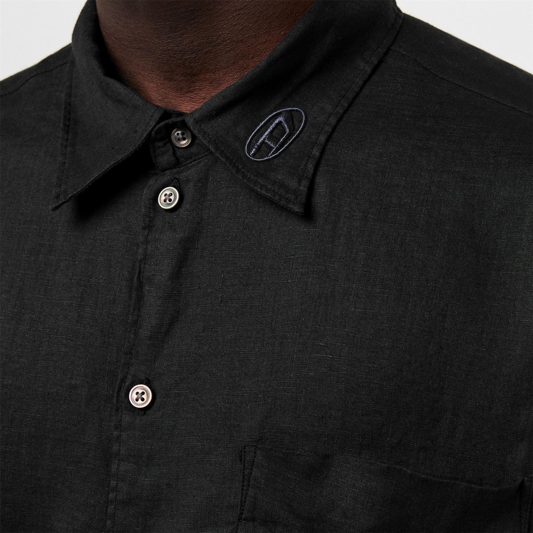 Diesel Emil Long Sleeve Plain Shirt