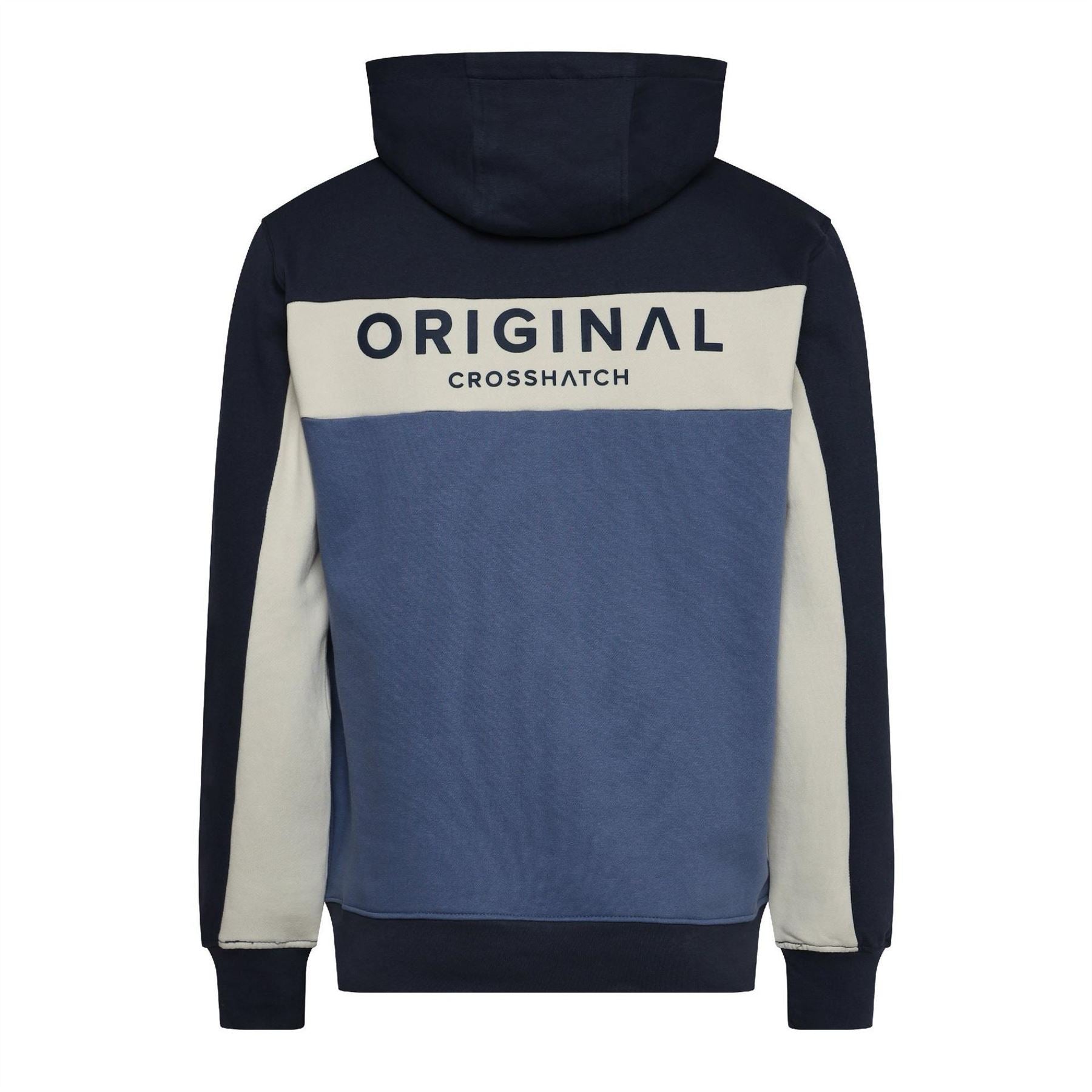 Crosshatch Castlebay Hooded Neck Kangaroo Pocket Sweatshirt