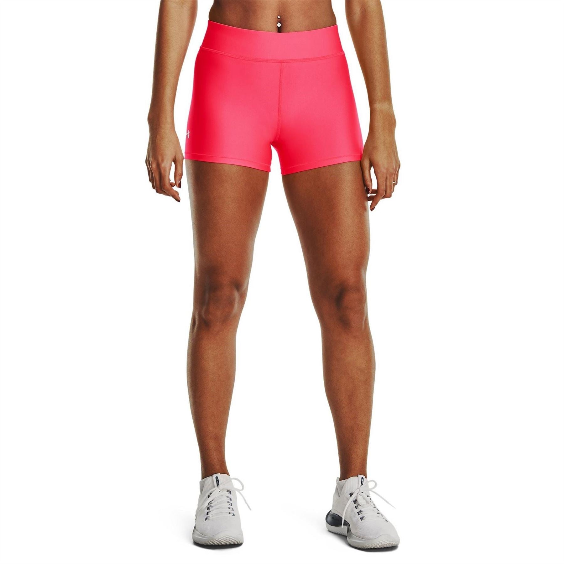 Under Armour Womens Heatgear Mid Shortsy Shorts