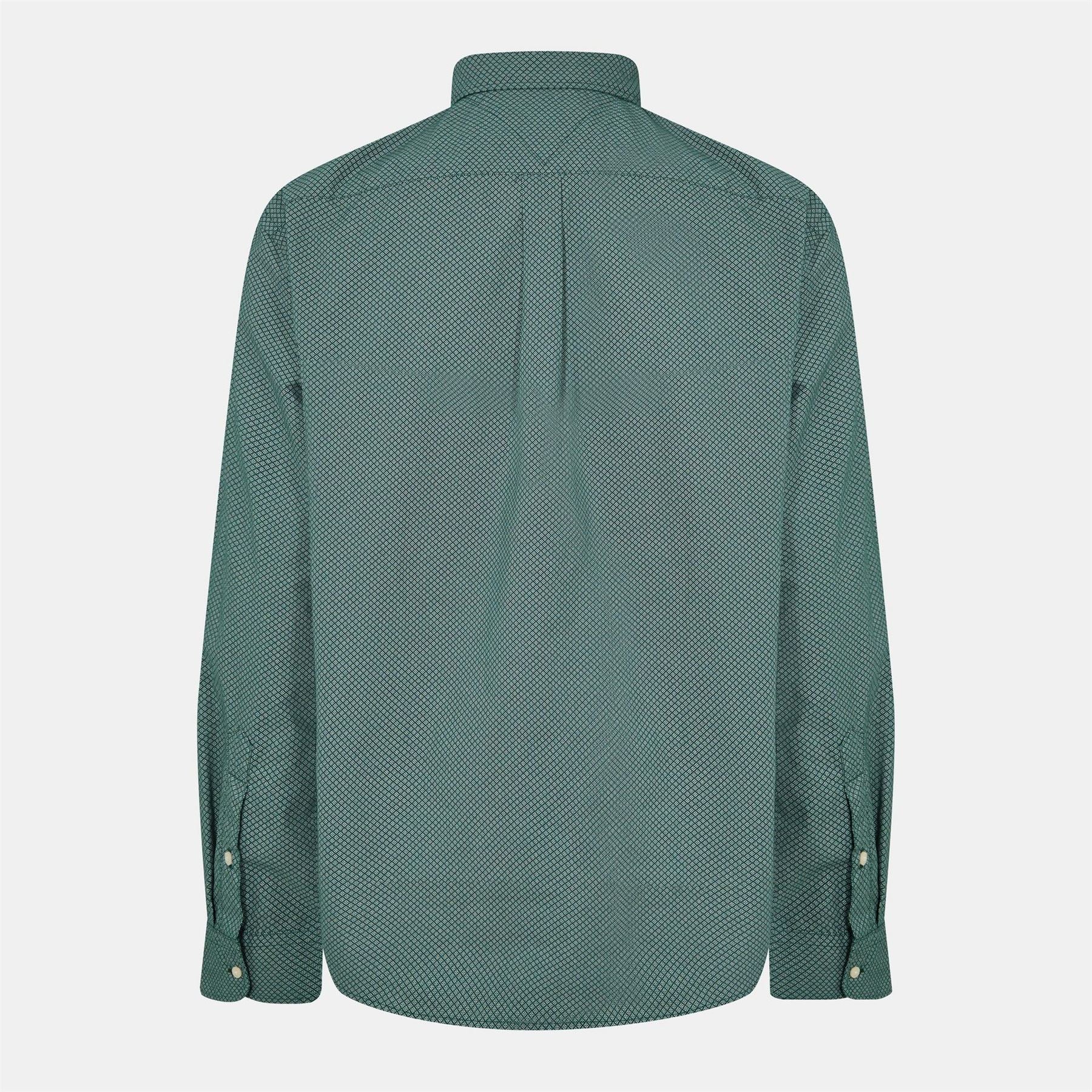 Tommy Hilfiger Embroidered Collared Neck Long Sleeve Shirt