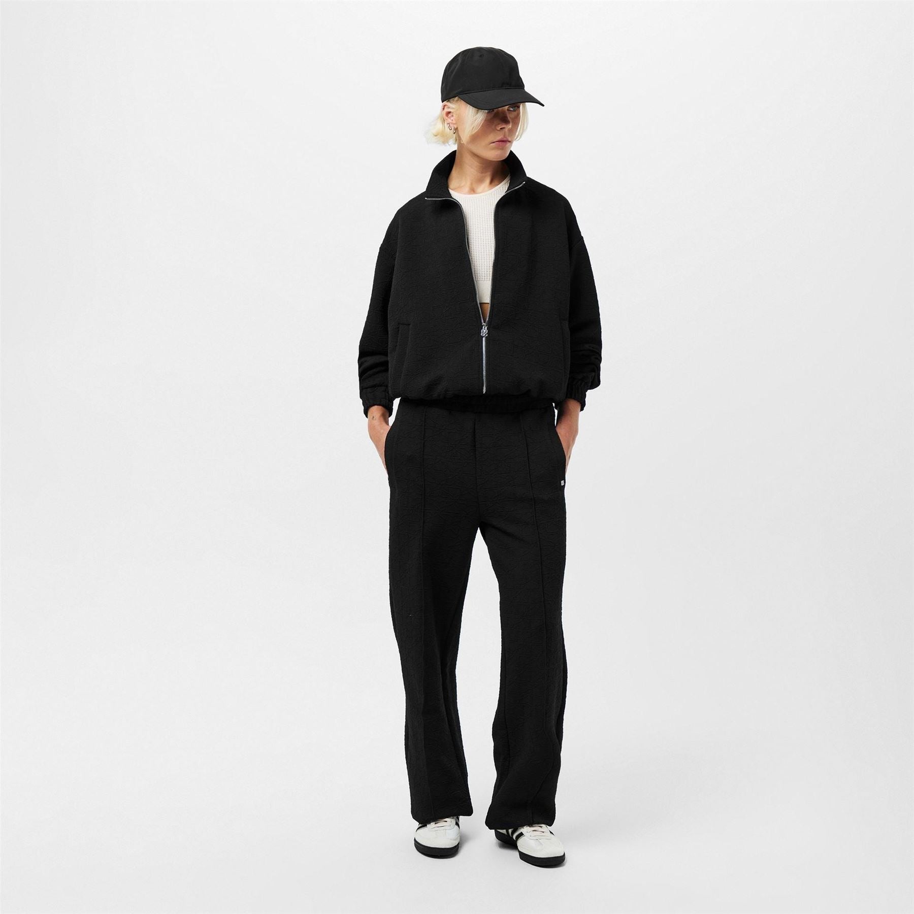 Hugo Nargie Regular Fit Textured Joggers