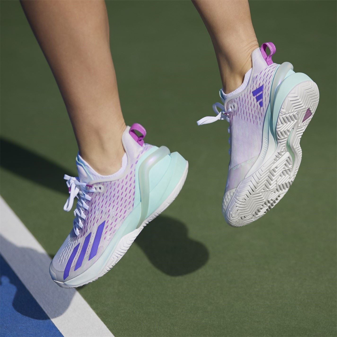 adidas Adizero Cybersonic Tennis Low Top Sneakers