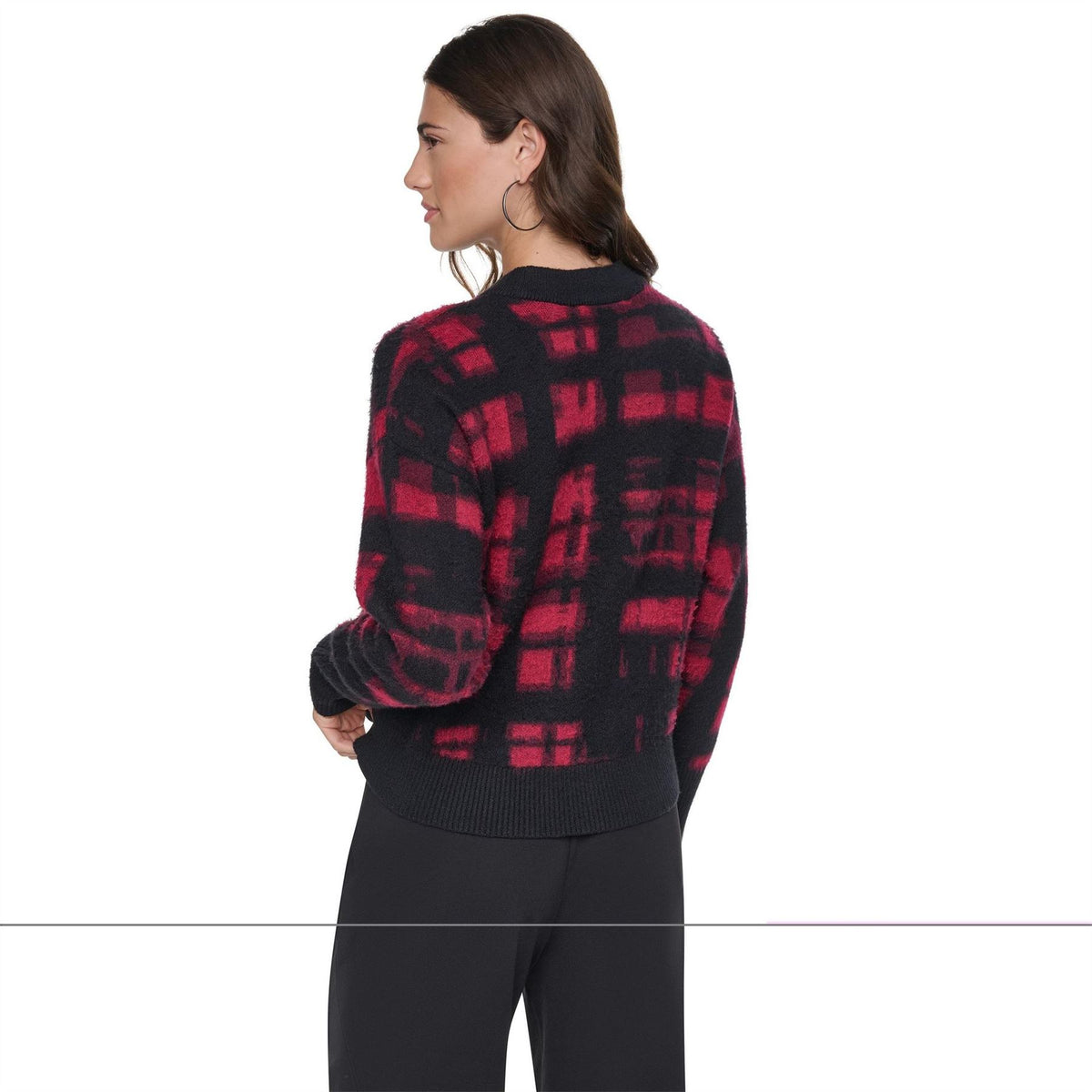 DKNY Prnt Cn Knit Ld64