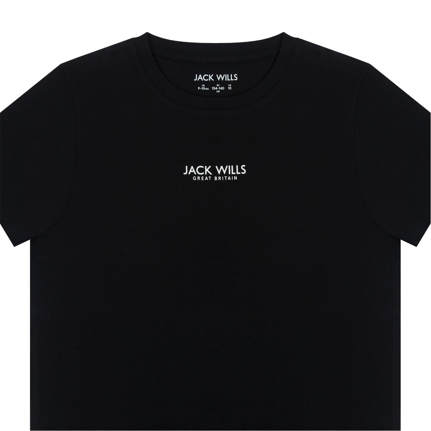 Jack Wills Regular Fit Lettering Crew Neck T-Shirt