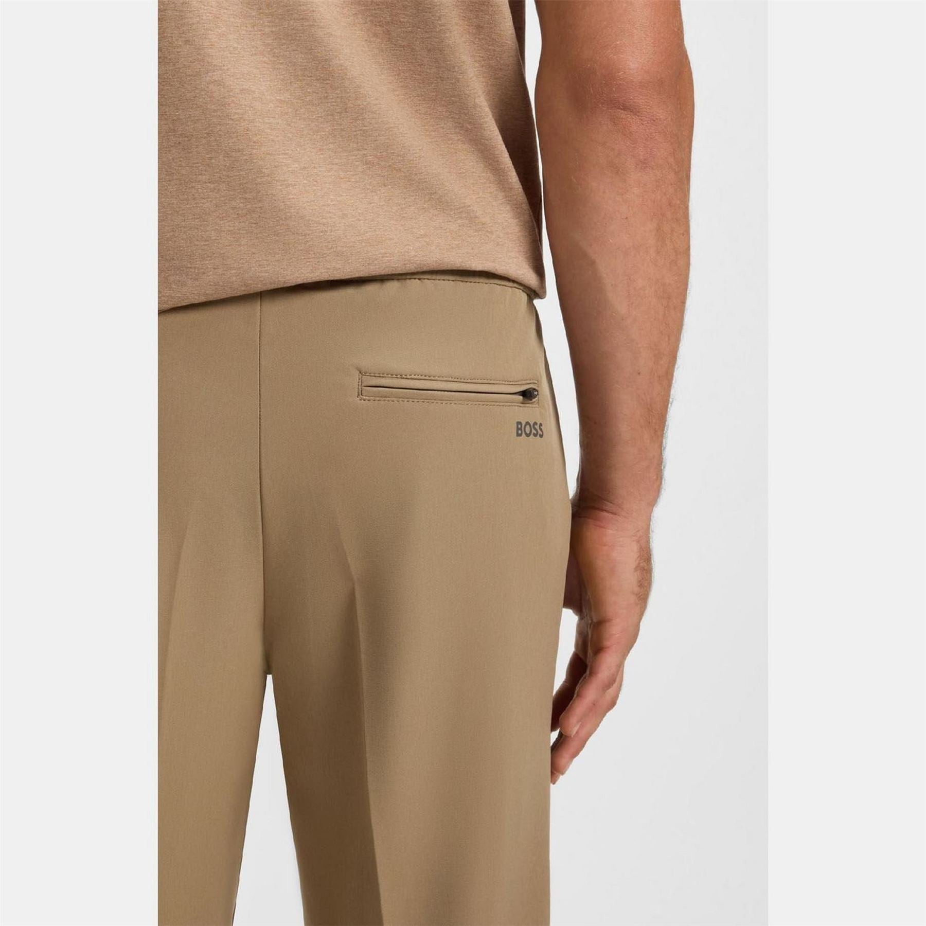 Boss Flex Tapered Fit Trousers