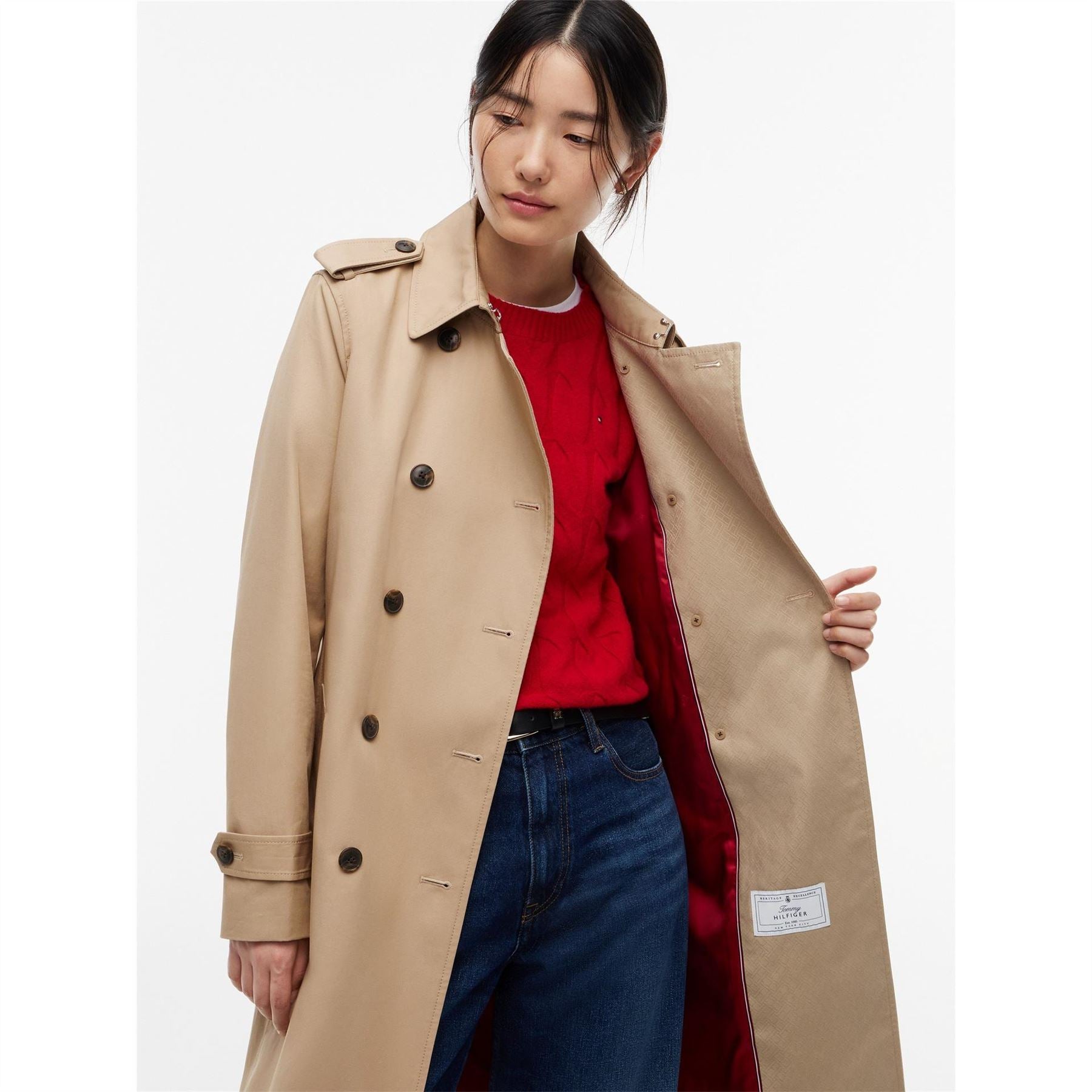 Tommy Hilfiger Mono Trench Ld64