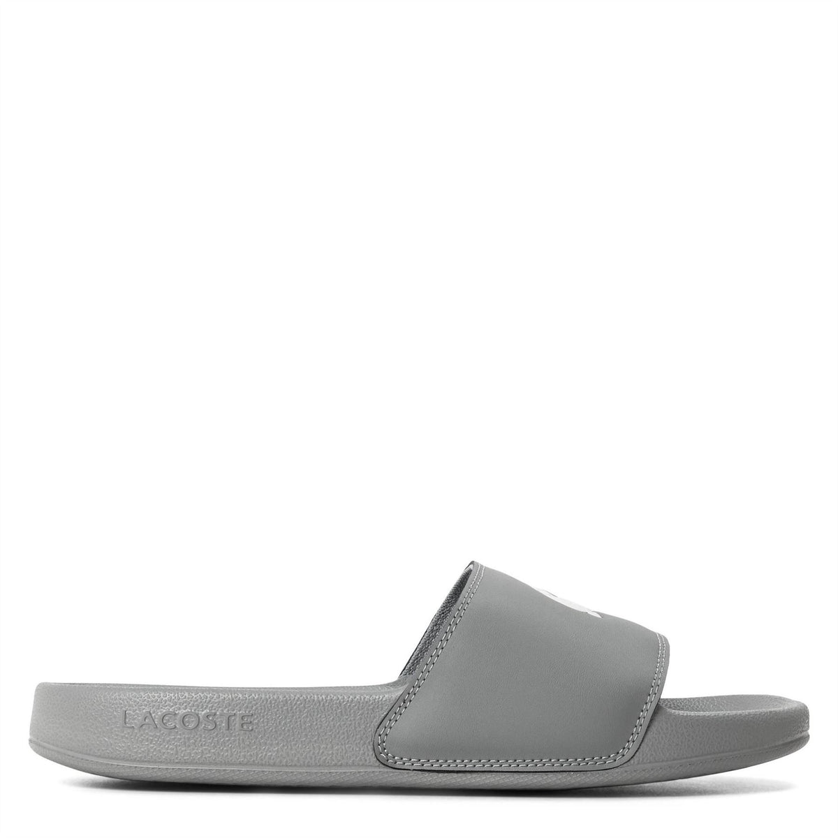 Lacoste Serve Crocodile Print Slide Mules