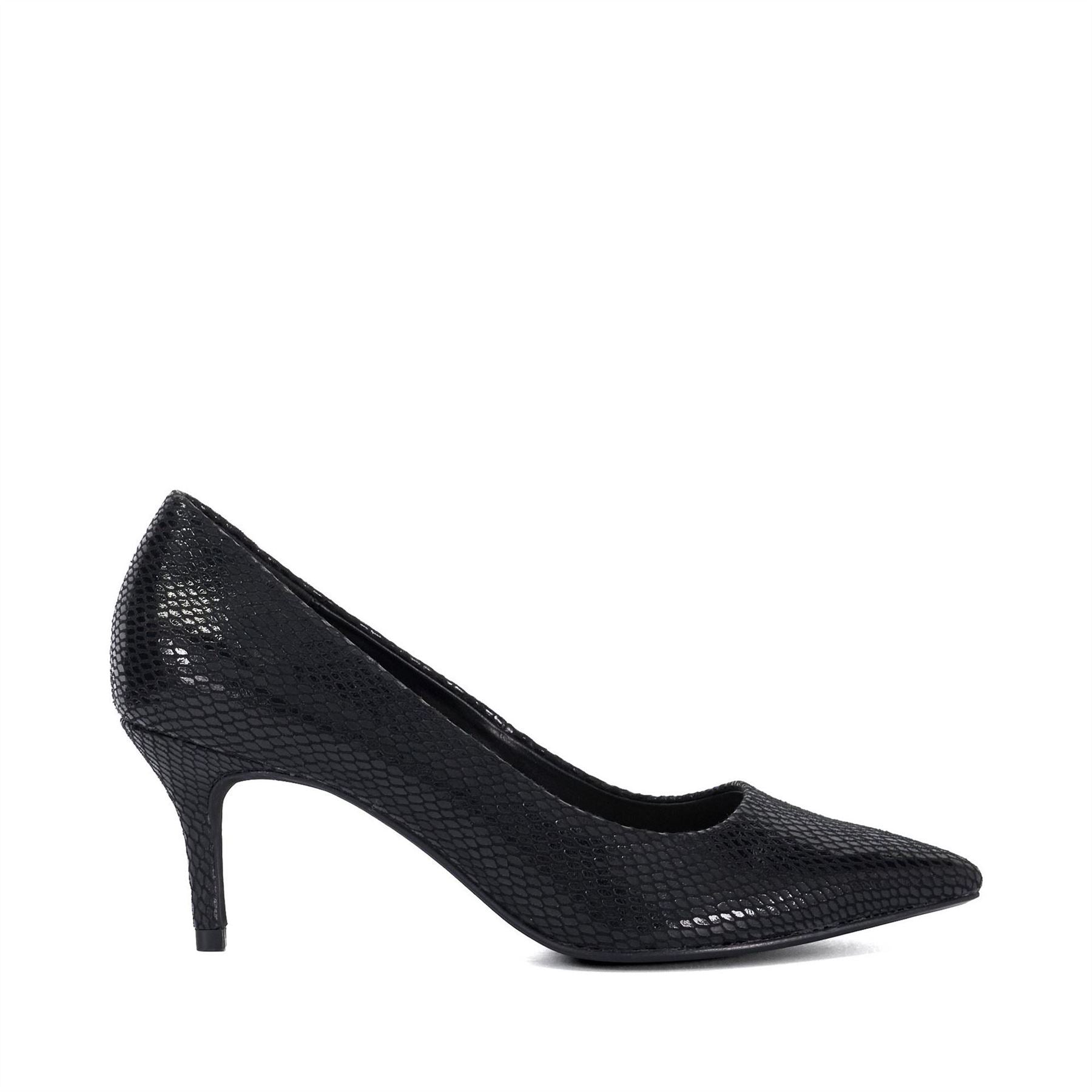 Dune London Black Stilettos