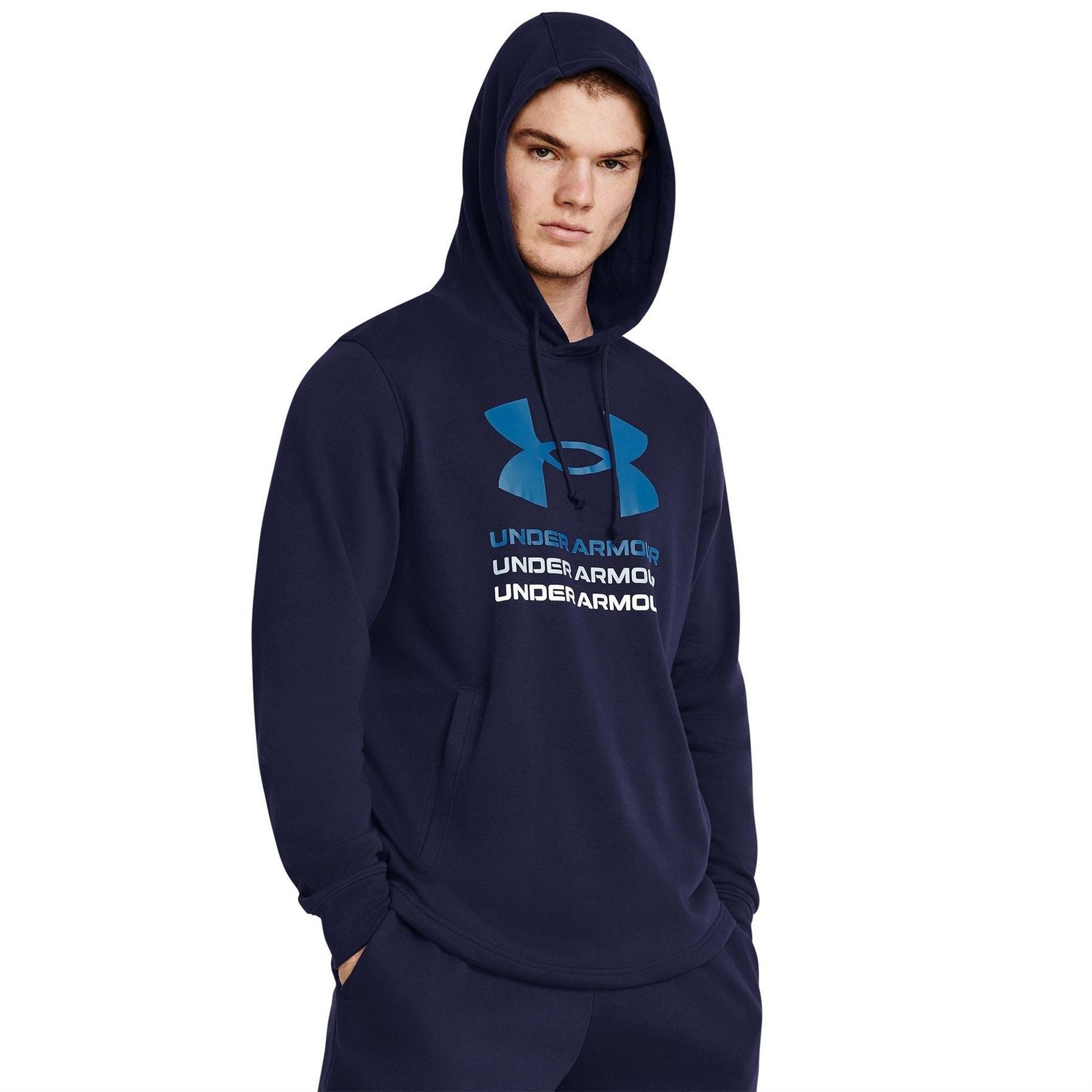 Under Armour Rival Terry Graphic Hood