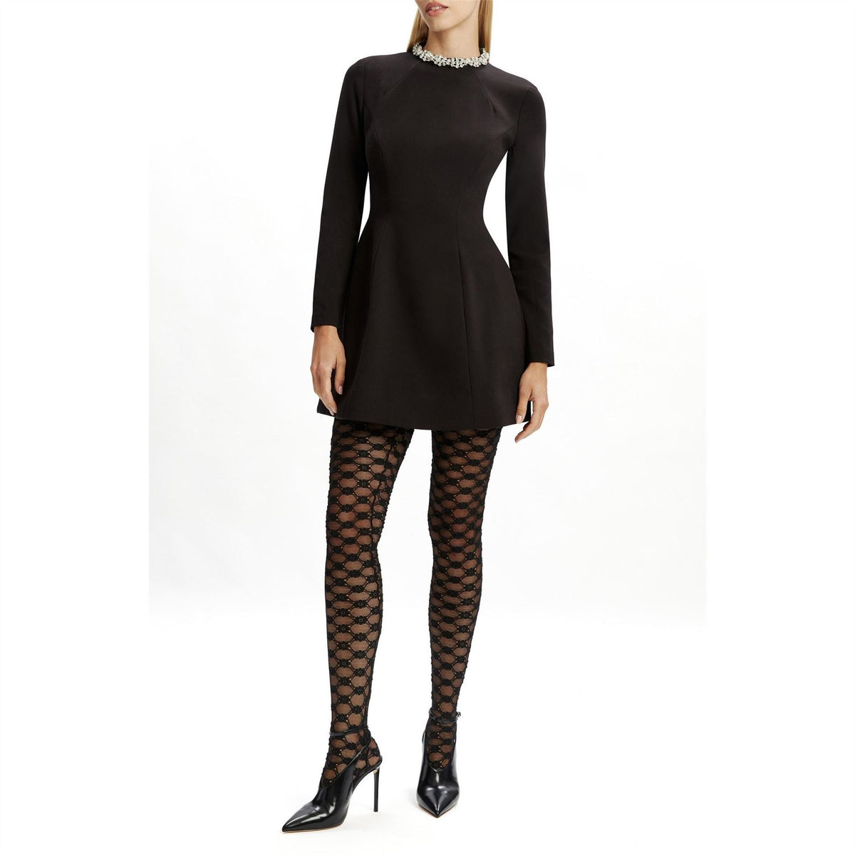 Bardot Delphi Long Sleeve Mini Dress
