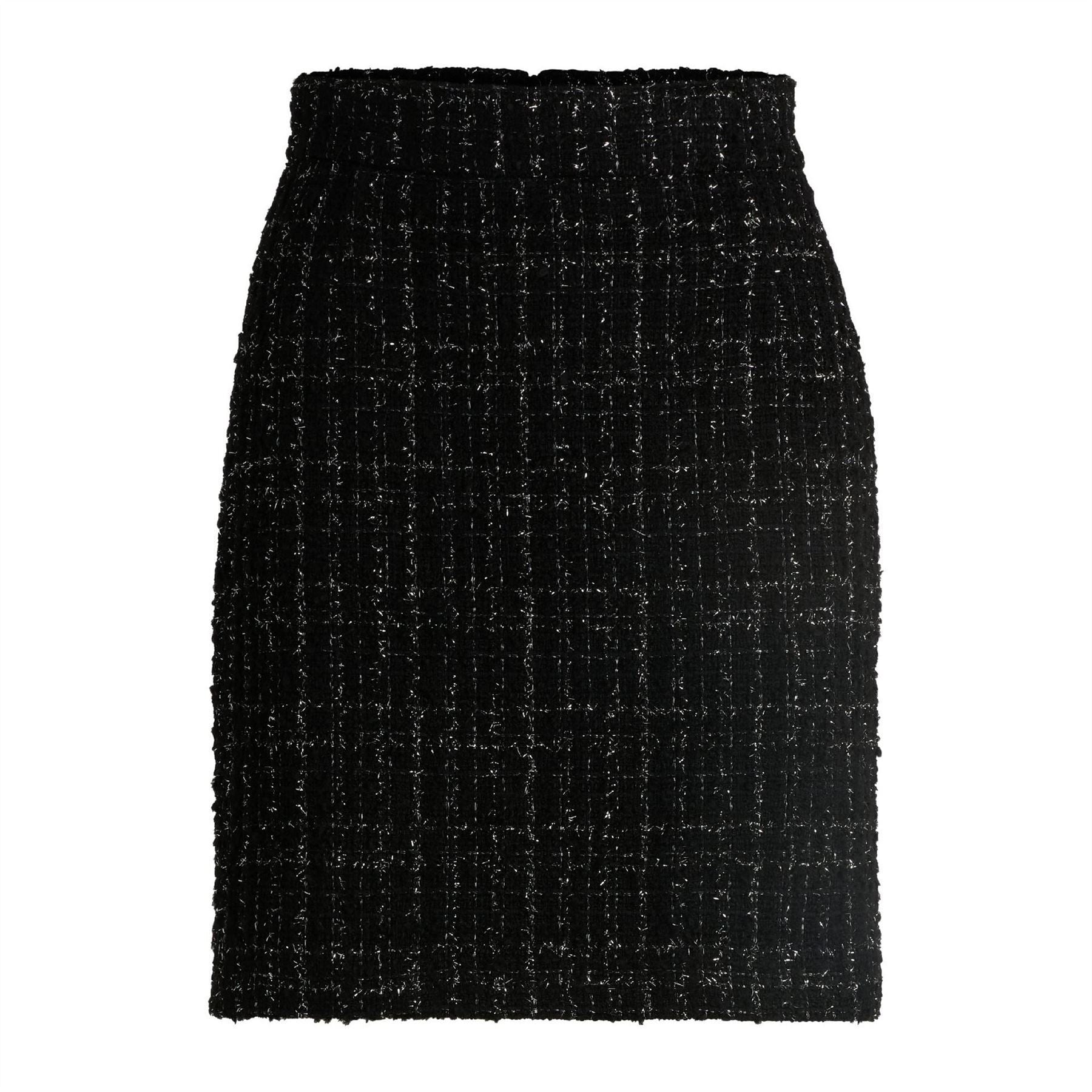 Boss Womens Viliana Mini Plaid Pencil Skirt