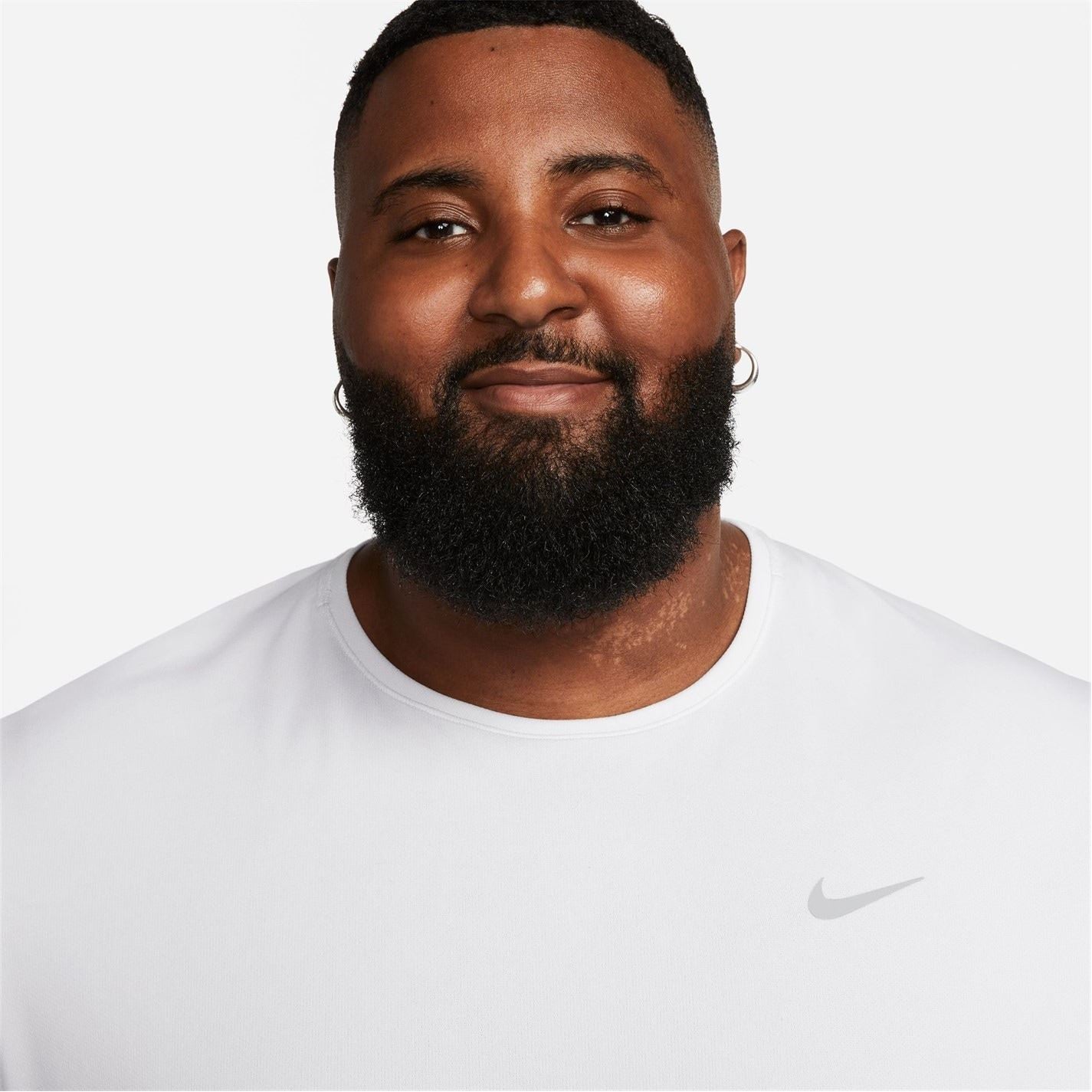 Nike Mens Drifit Miler Running Top