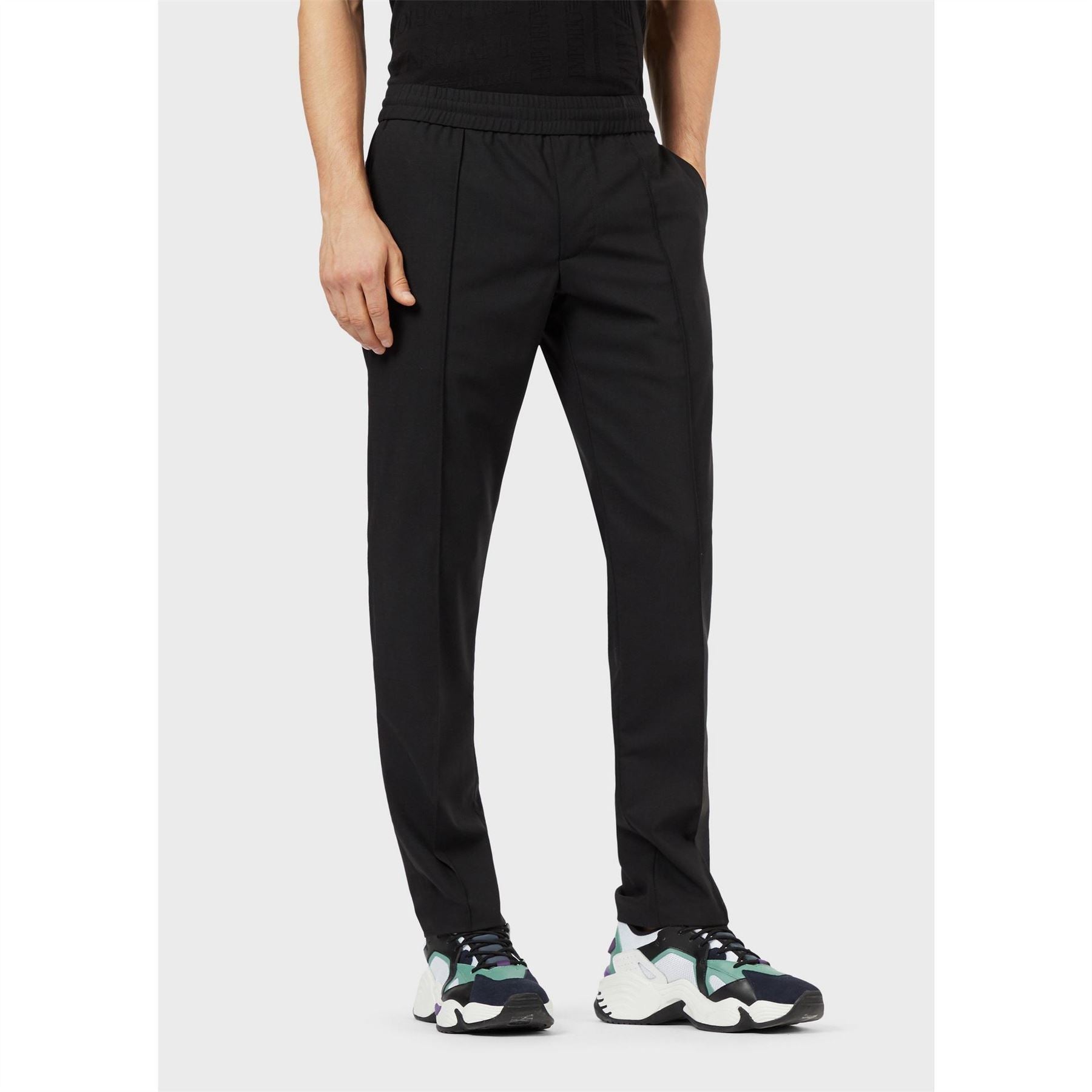 Emporio Armani Casual Straight Leg Trousers