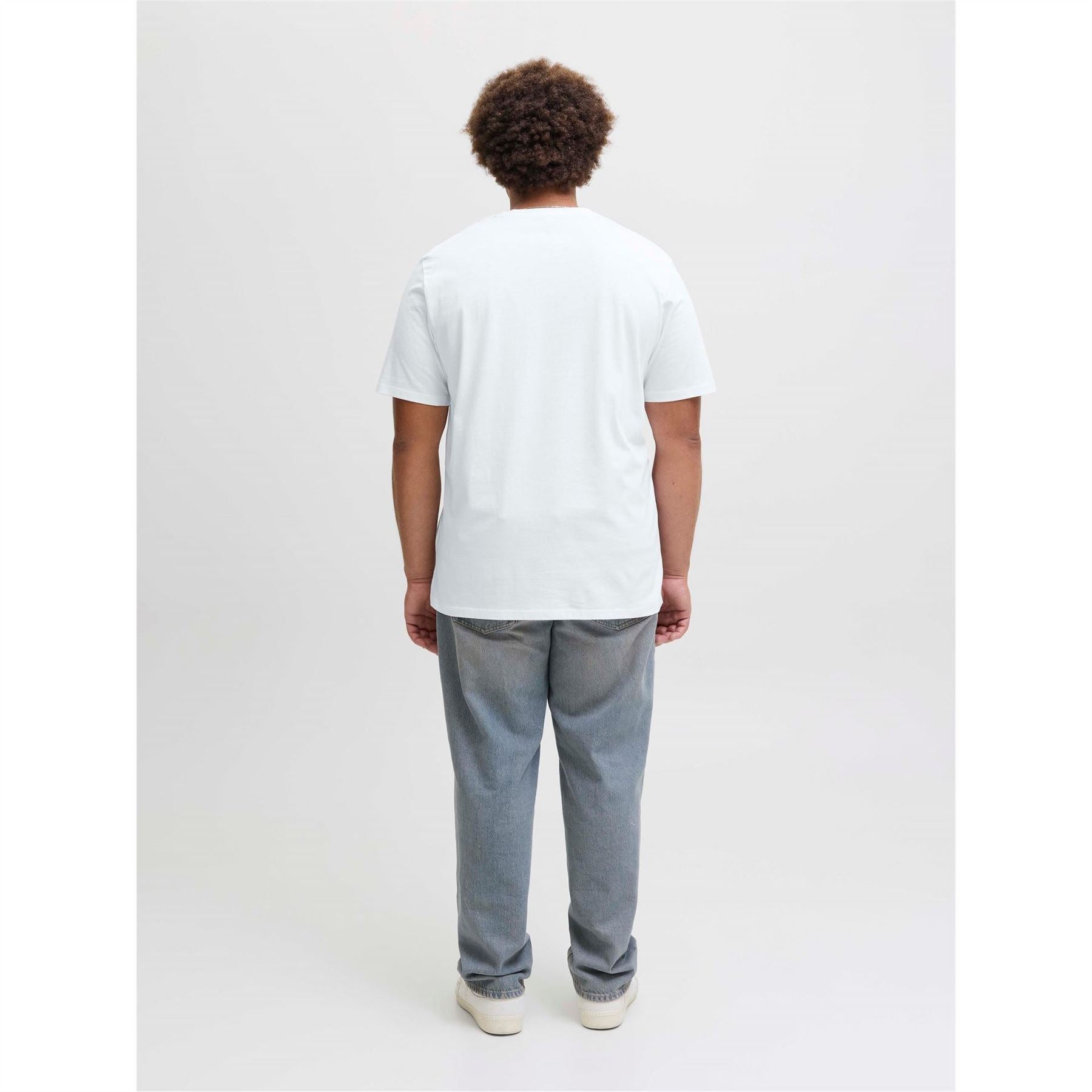 Jack and Jones Mens Logo T-Shirt Plus Size