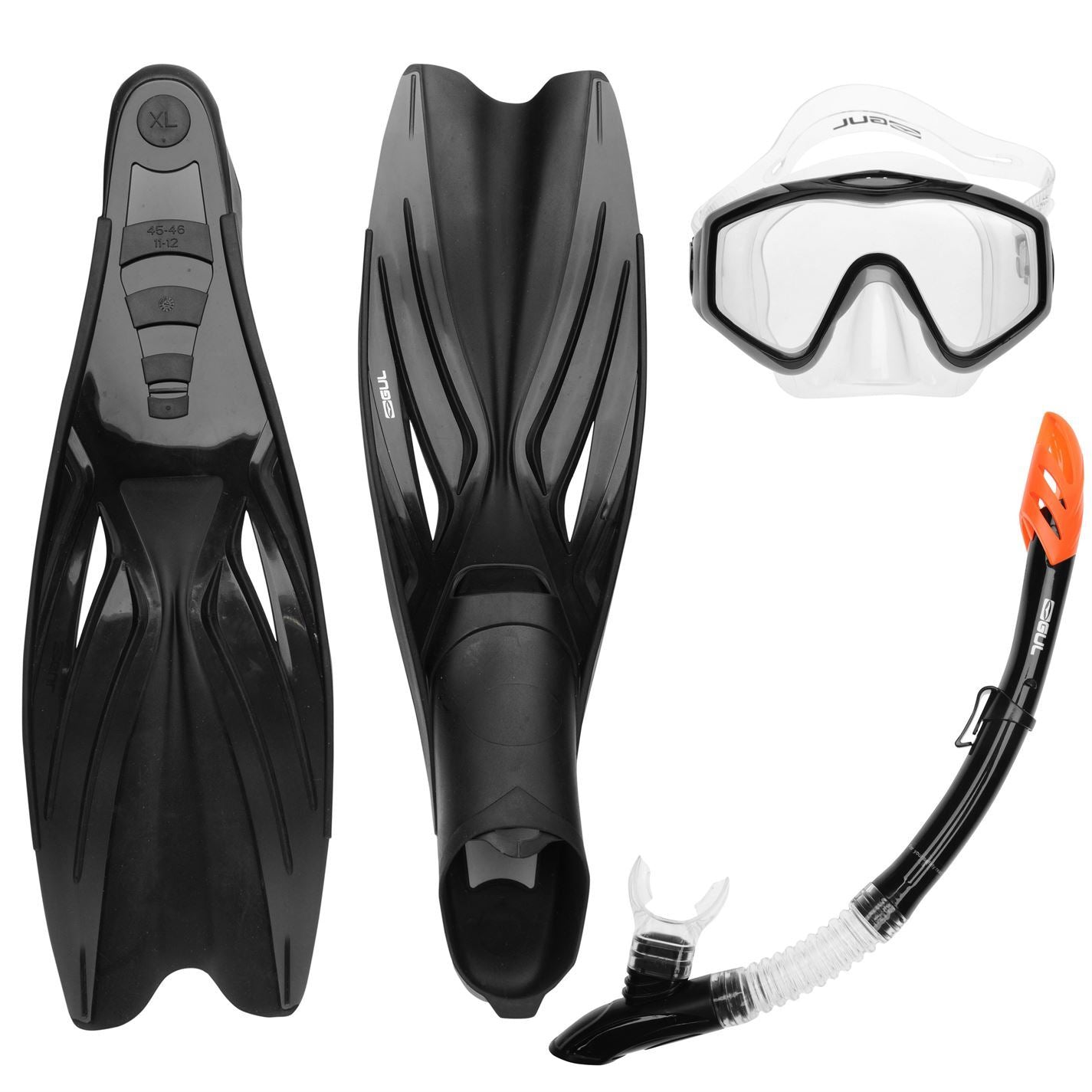 Gul Snorkel Mask And Fin Set For Adults