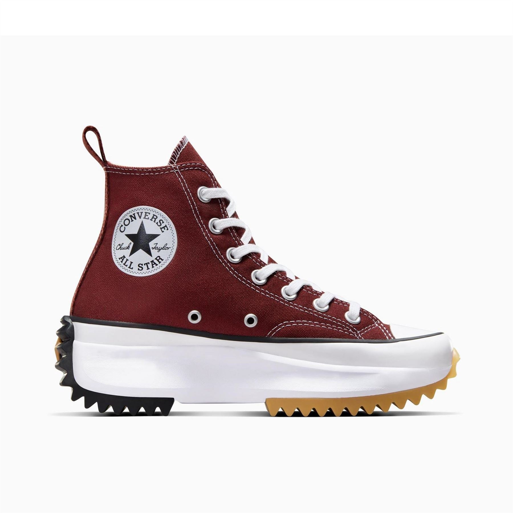 Converse Run Star Hike Platform Canvasas High Top Trainers