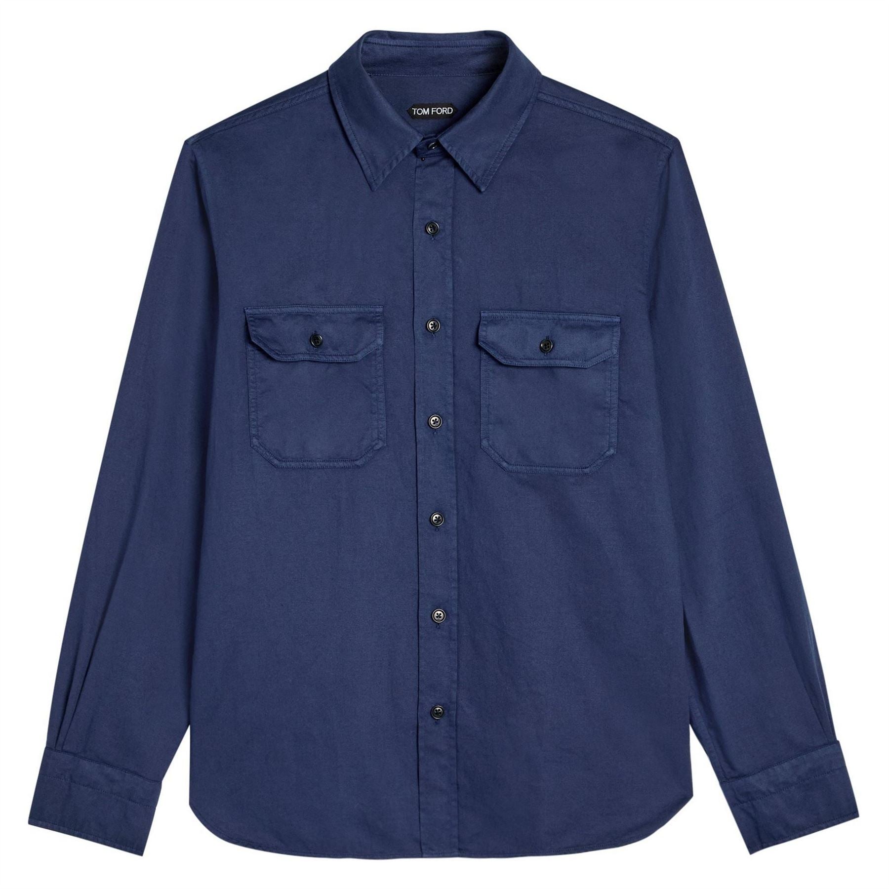 Tom Ford Linen Military Shirt
